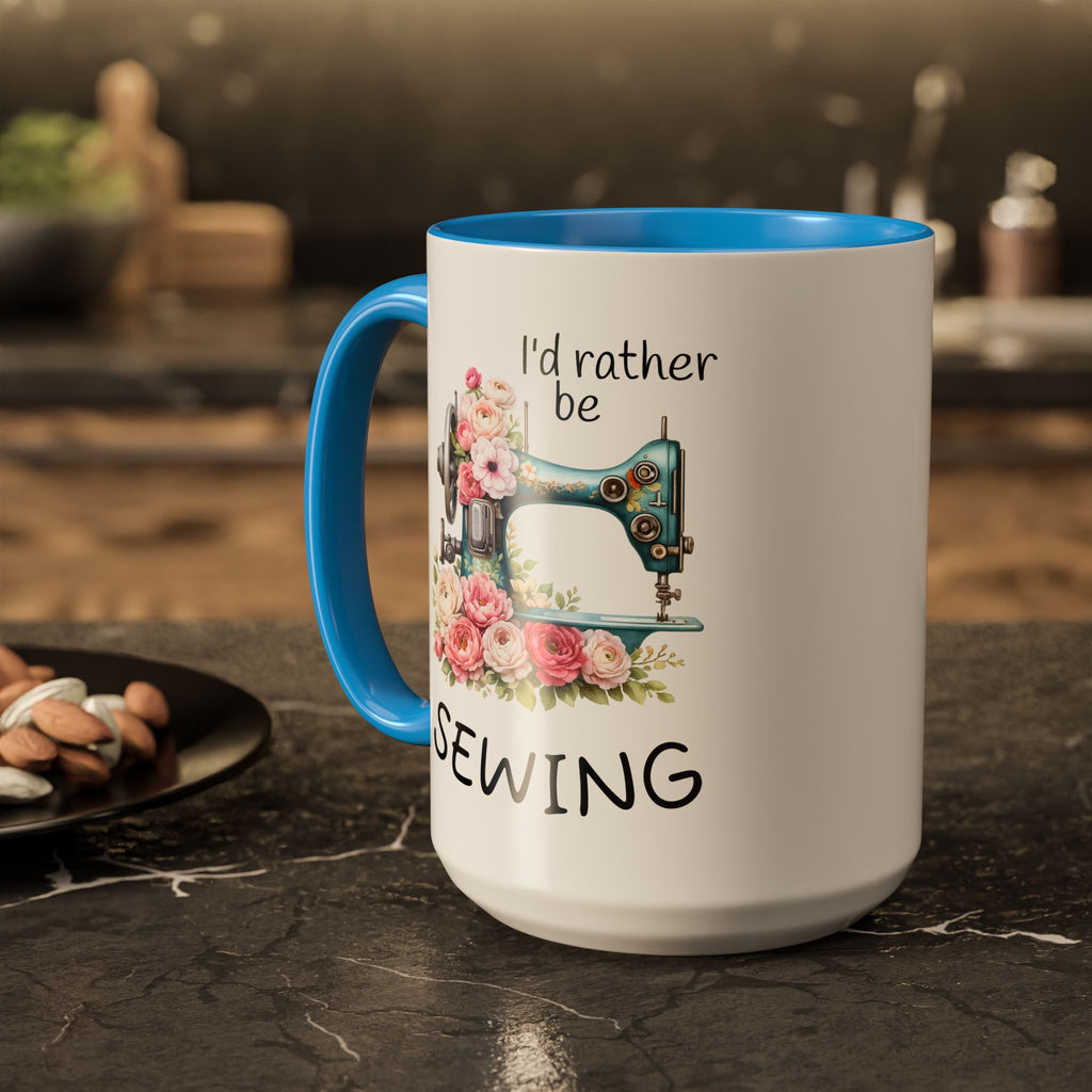 Colorful Camper Van Illustration Mug | Ceramic