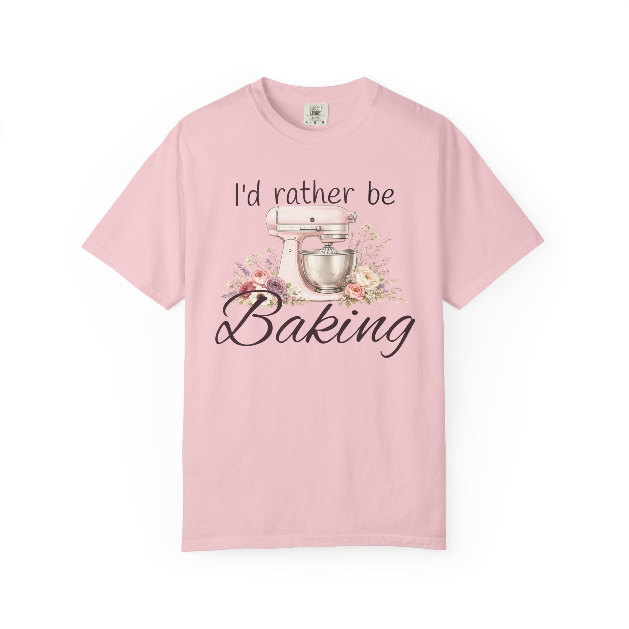 I'd Rather Be Baking T-shirt | Baking Mixer Graphic