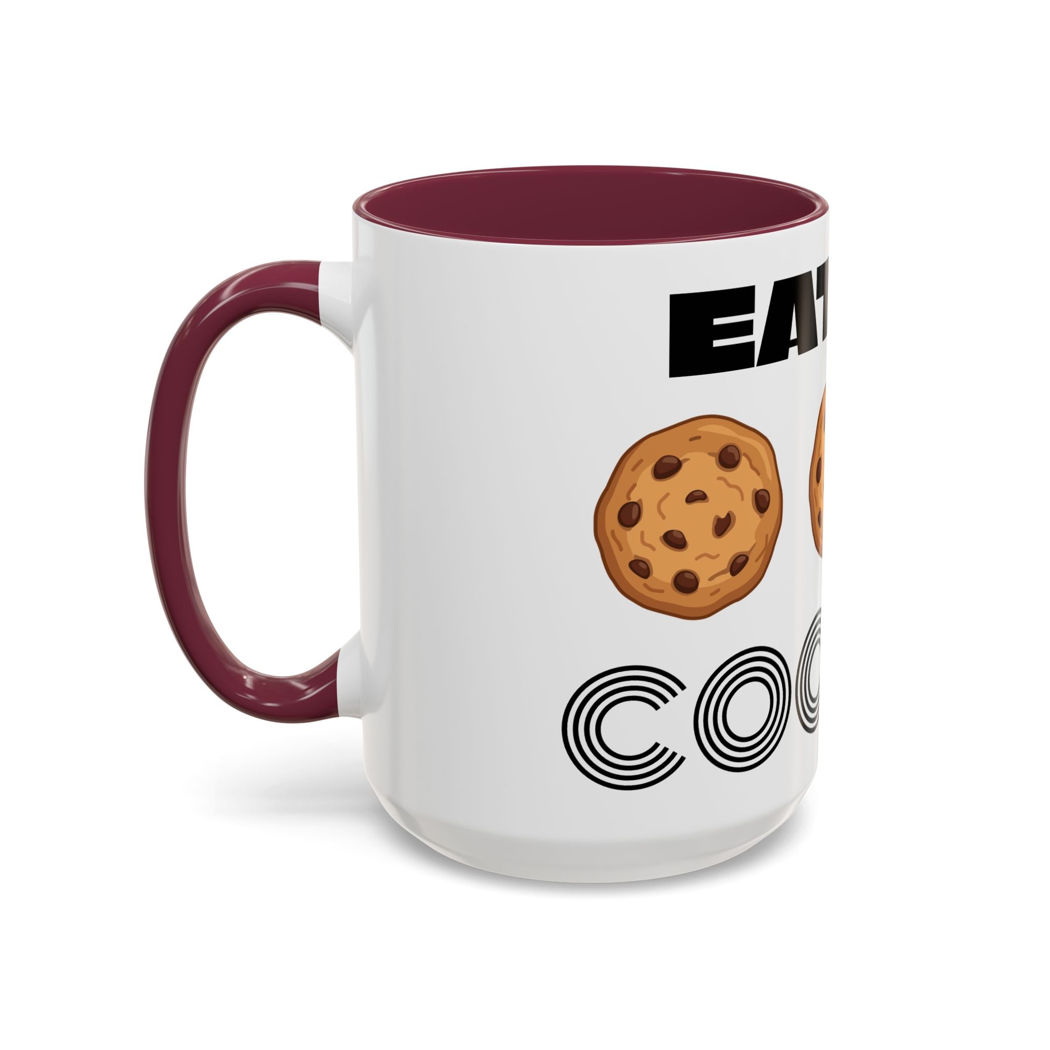 Eat My Cookies Mug | Chocolate Chip Cookie Illustration
