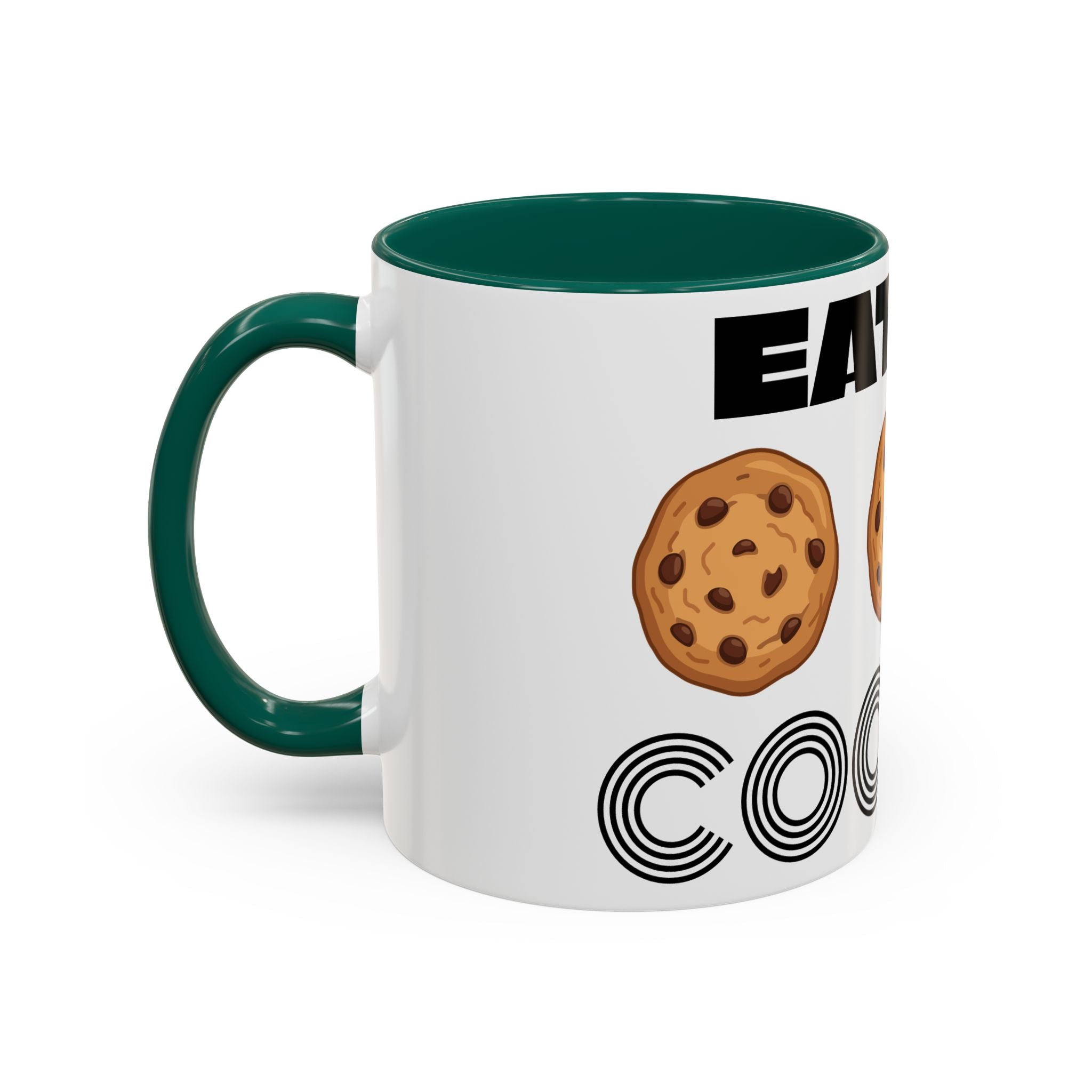 Eat My Cookies Mug | Chocolate Chip Cookie Illustration