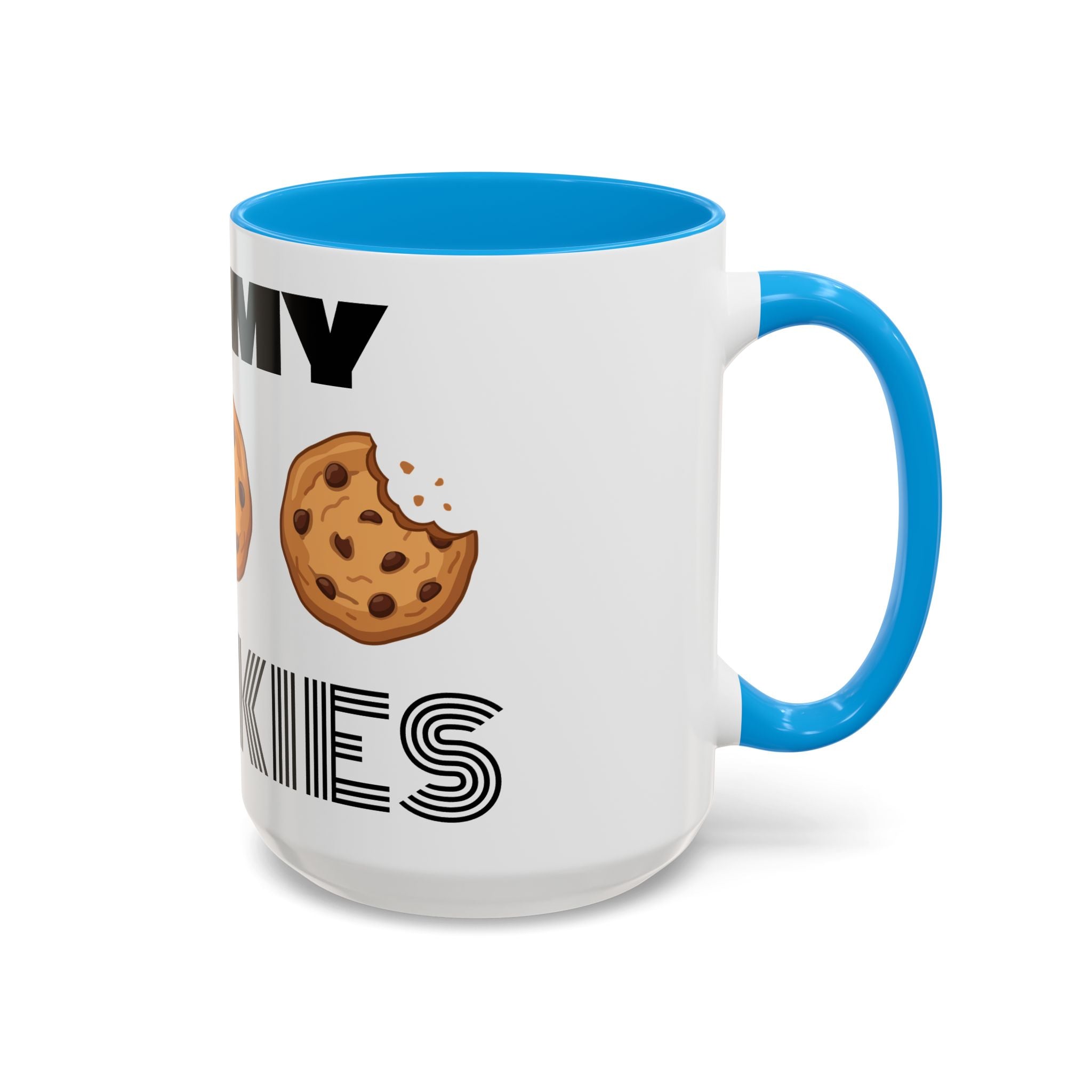 Eat My Cookies Mug | Chocolate Chip Cookie Illustration