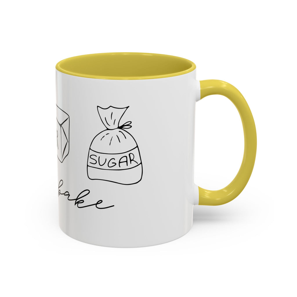 Baking Ingredients Illustration Mug | Ceramic Mug