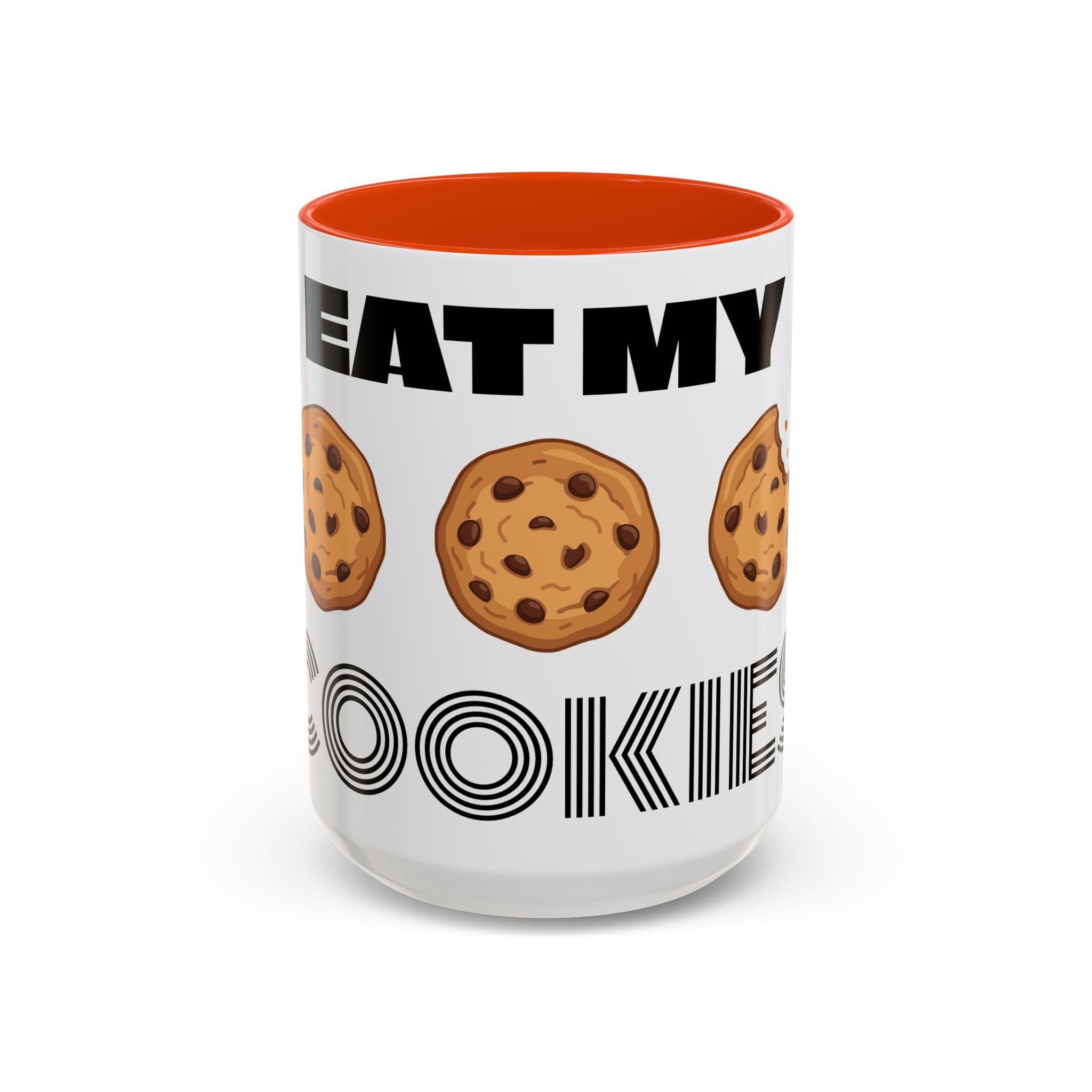Eat My Cookies Mug | Chocolate Chip Cookie Illustration