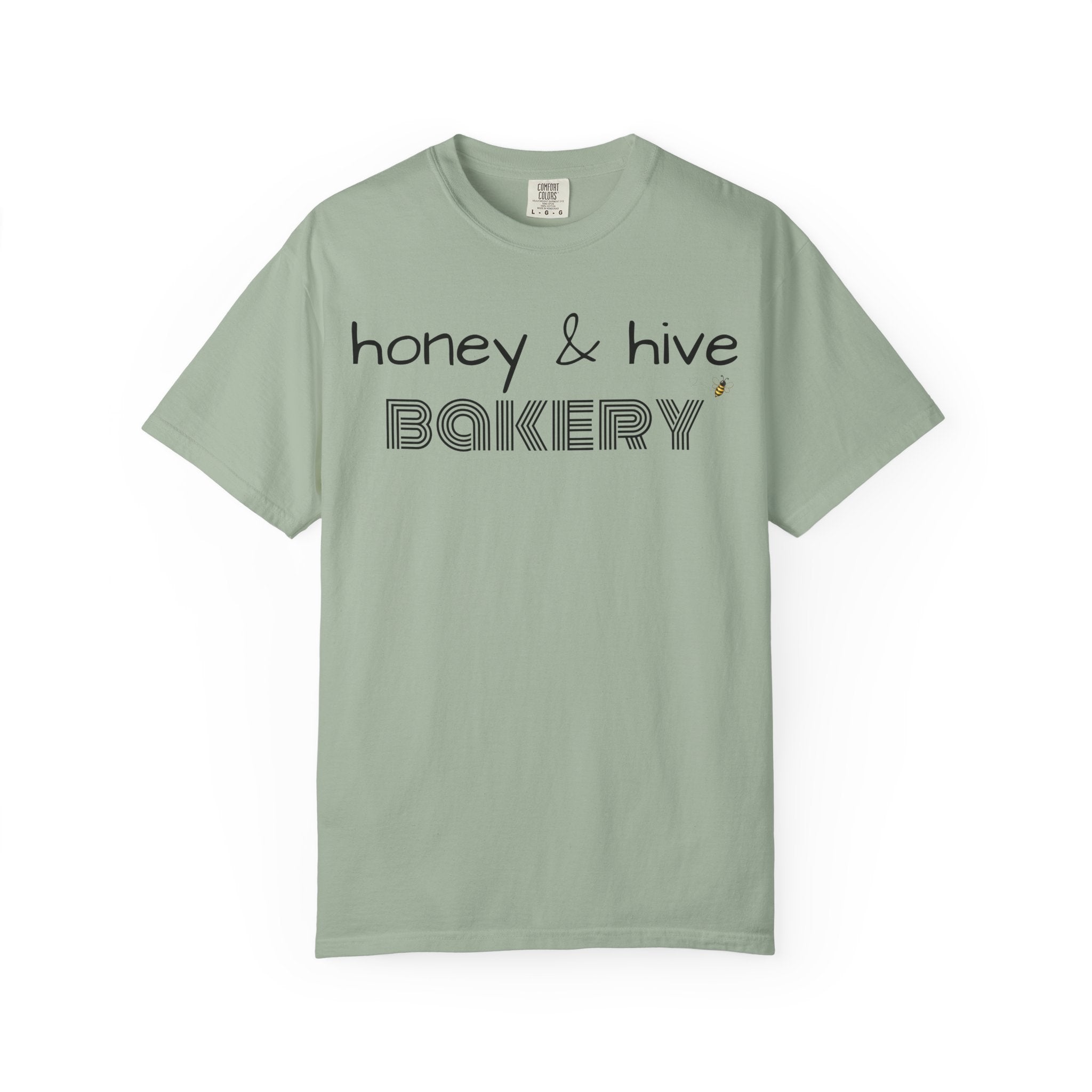 Honey & Hive Bakery T-shirt | Retro Script Logo