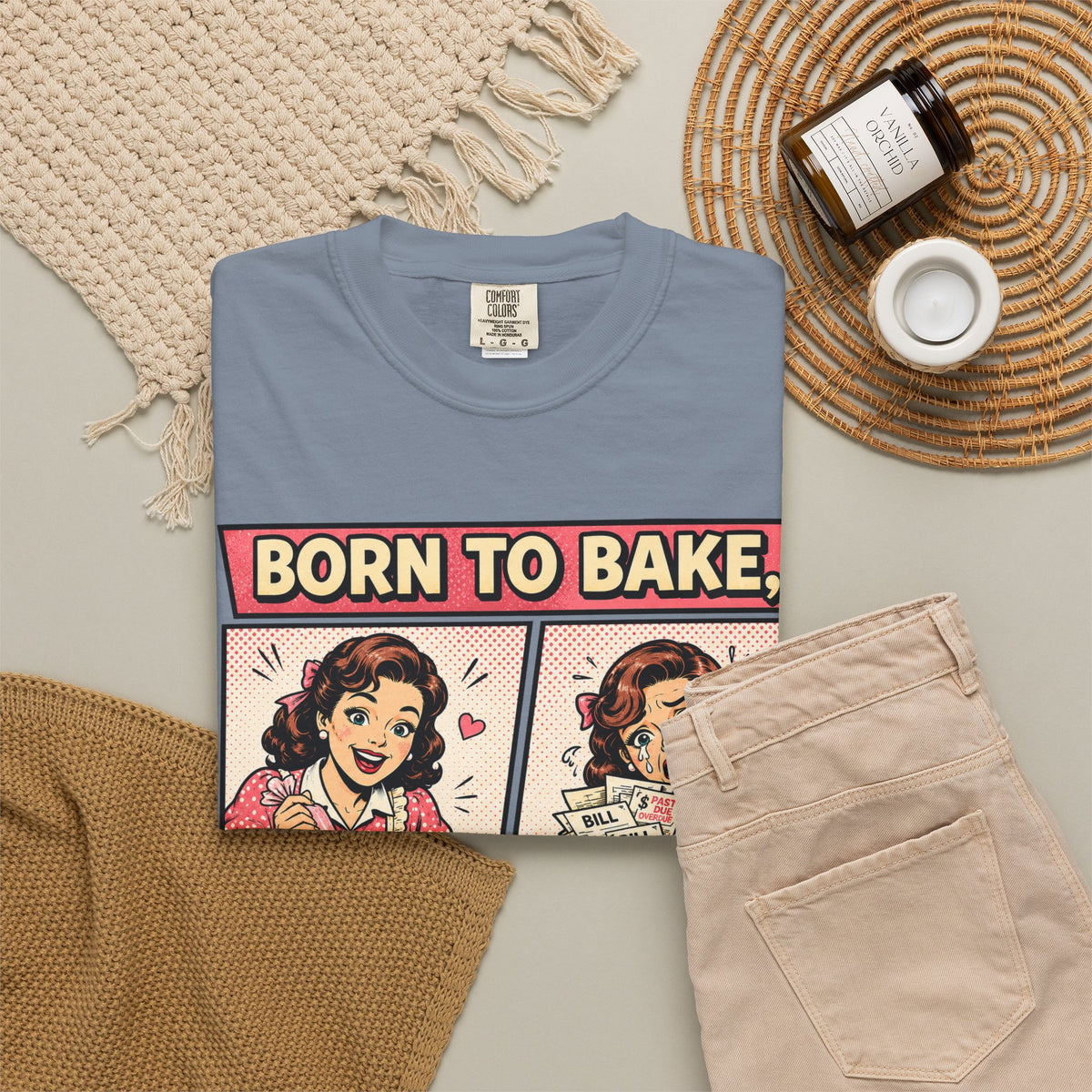 Born to Bake, Forced to Adult T-Shirt