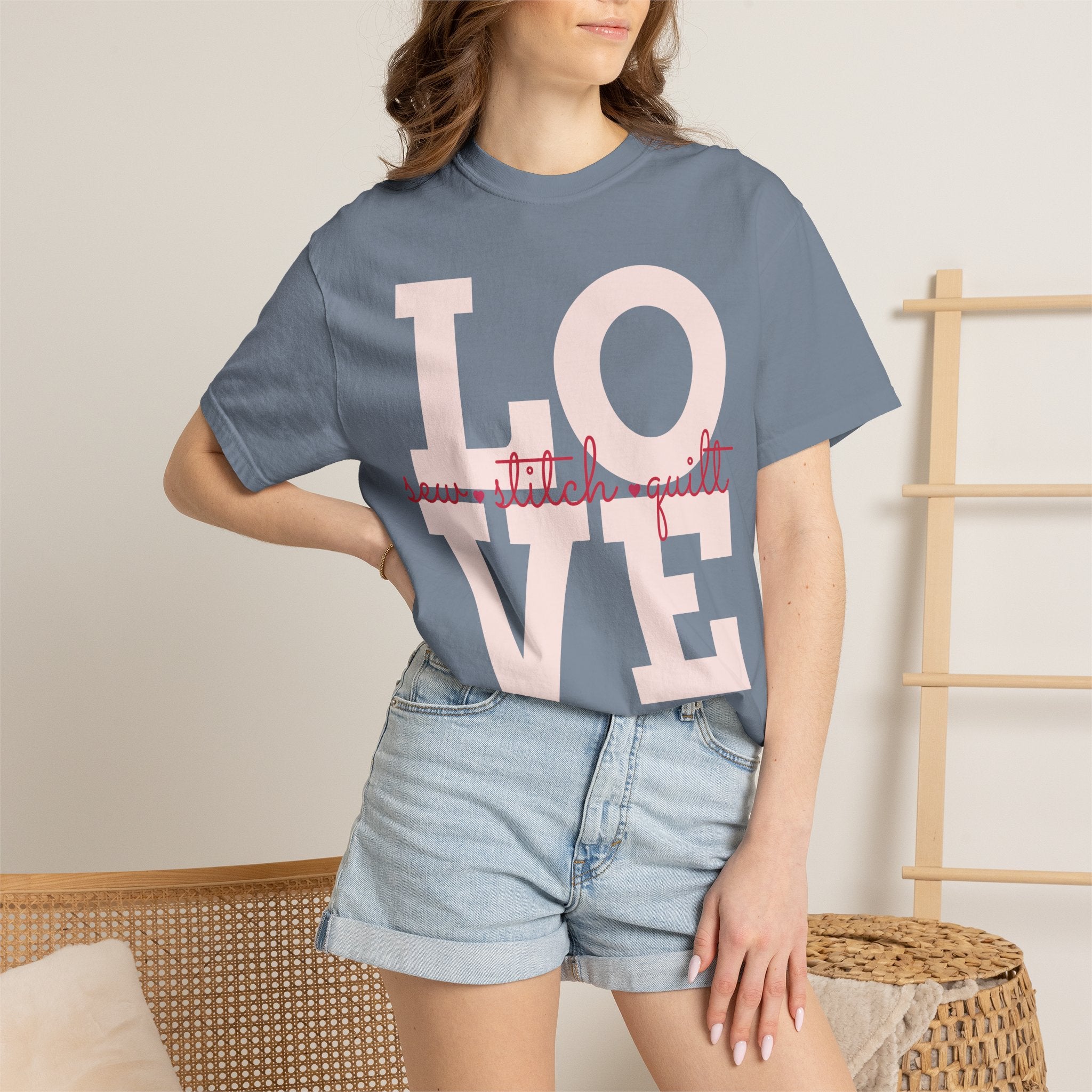 Sew Stitch Quilt Love | T-Shirt