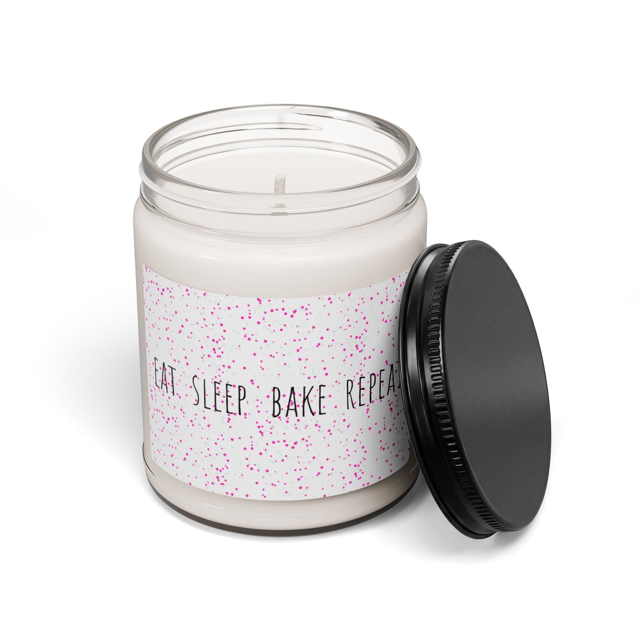 Eat. Sleep. Bake. Repeat. Scented Soy Candle — 9oz