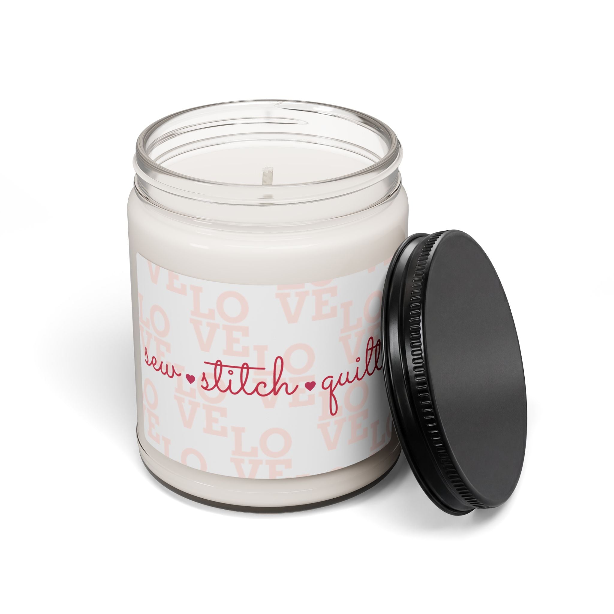 Sew Stitch Quilt Soy Candle — 9oz