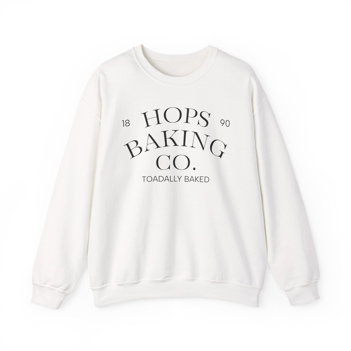 Hops Baking Co. Sweatshirt | Vintage Bakery Design