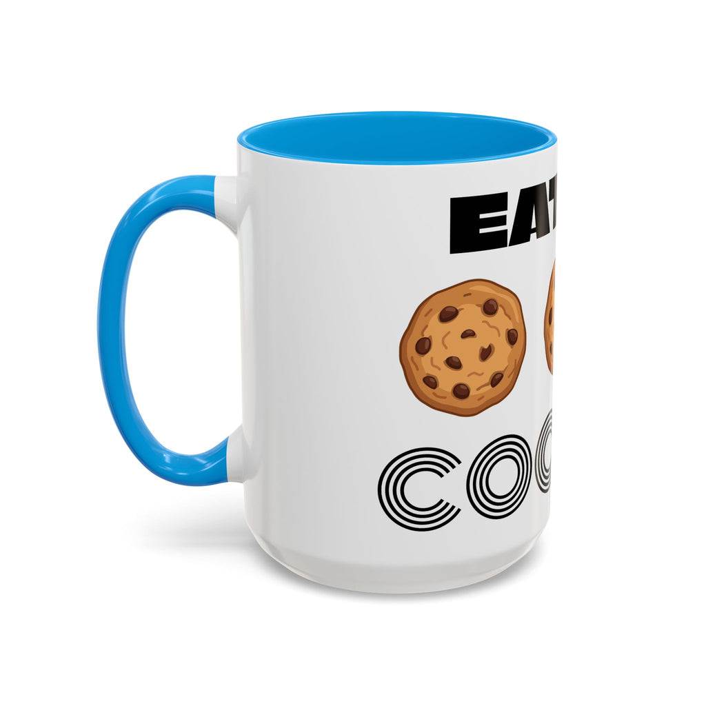 Eat My Cookies Mug | Chocolate Chip Cookie Illustration