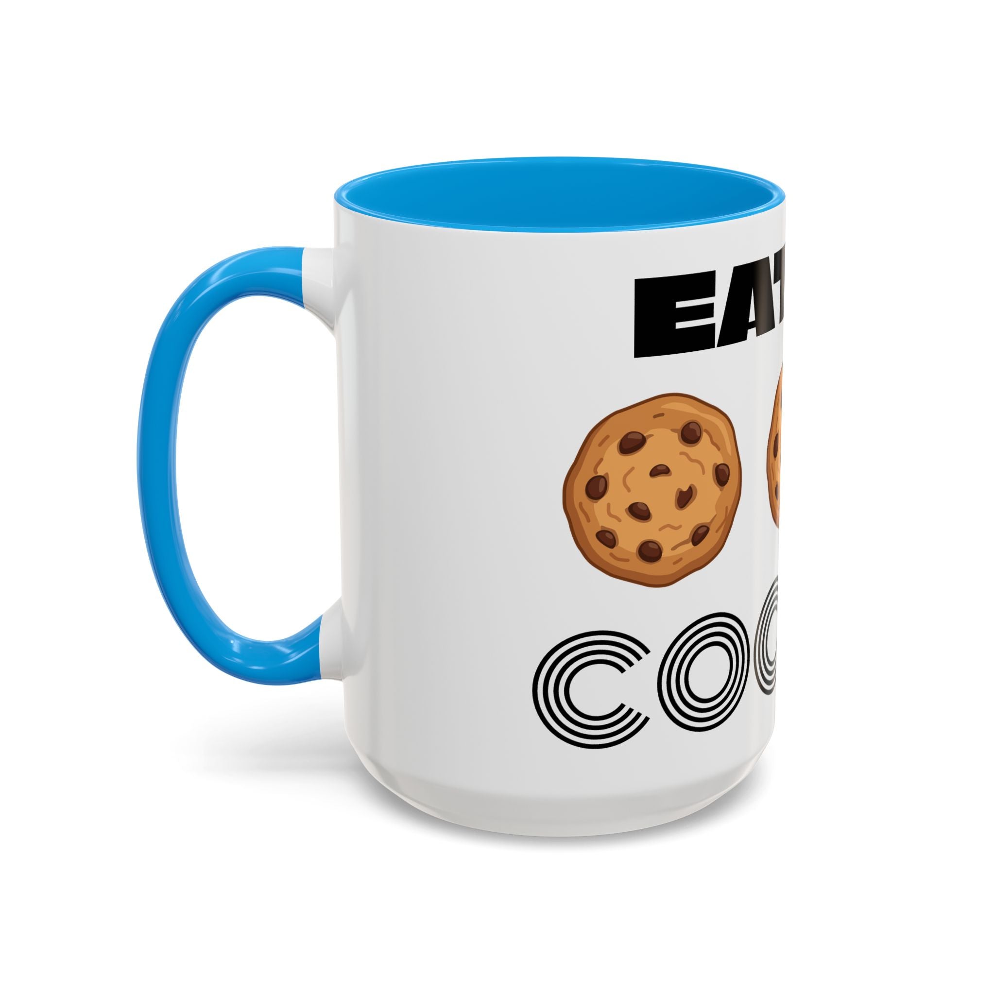 Eat My Cookies Mug | Chocolate Chip Cookie Illustration