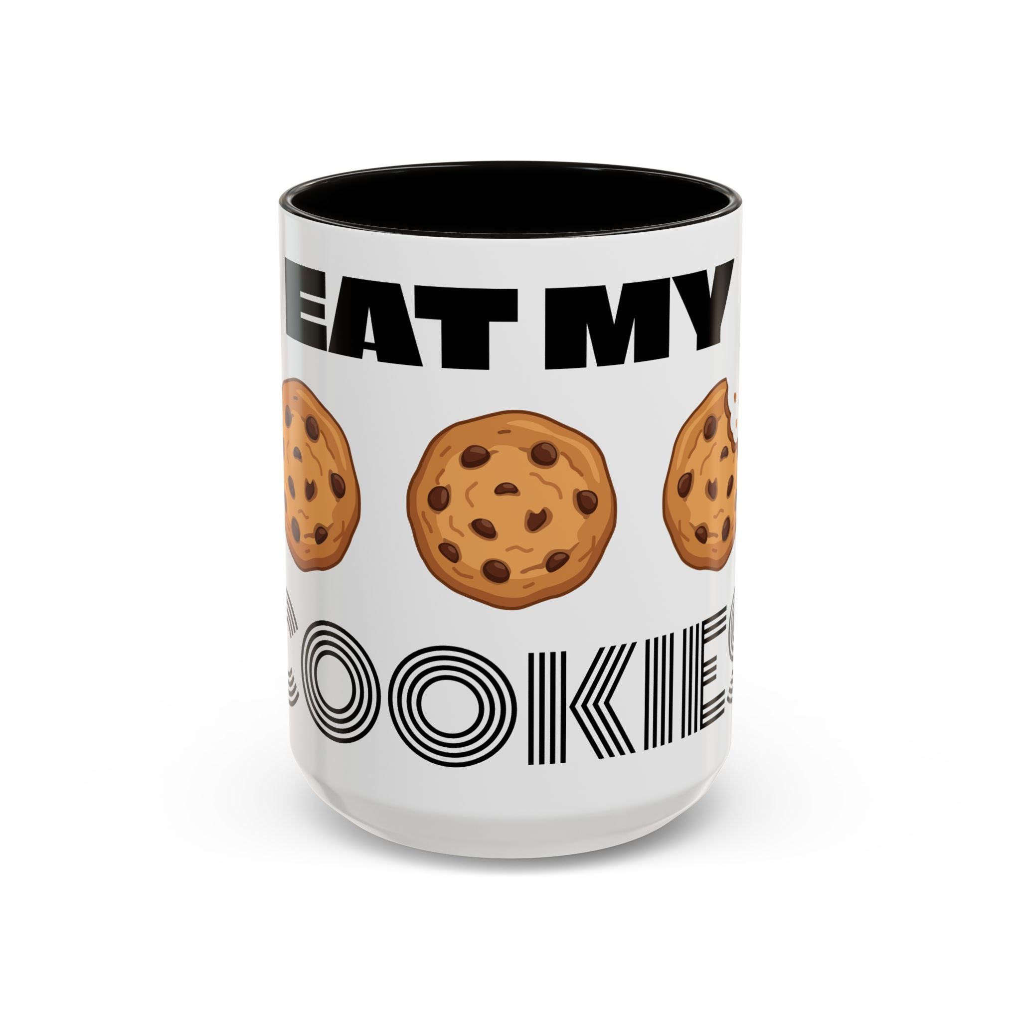 Eat My Cookies Mug | Chocolate Chip Cookie Illustration