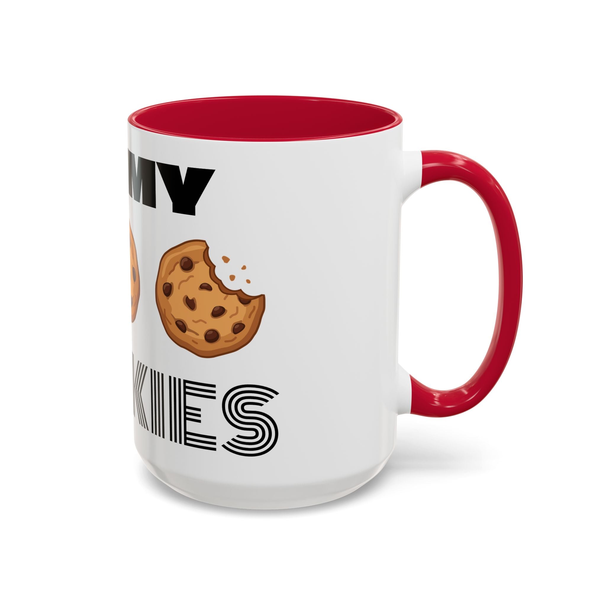 Eat My Cookies Mug | Chocolate Chip Cookie Illustration