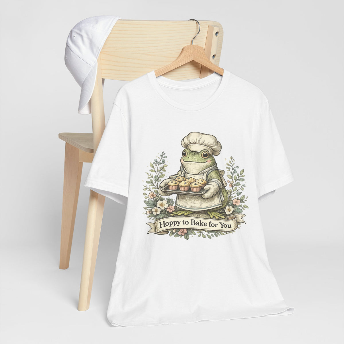 Hoppy to Bake for You Tee | Baking Illustration Shirt
