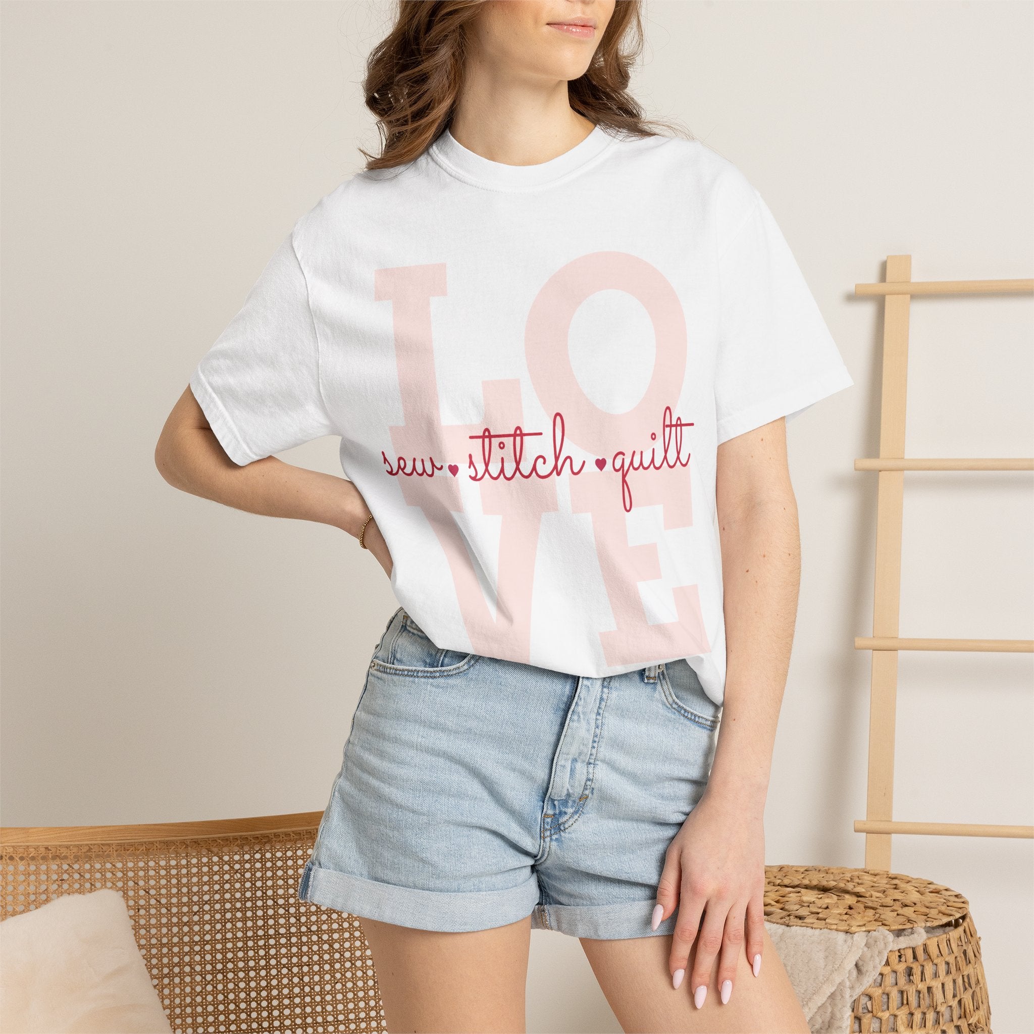Sew Stitch Quilt Love | T-Shirt
