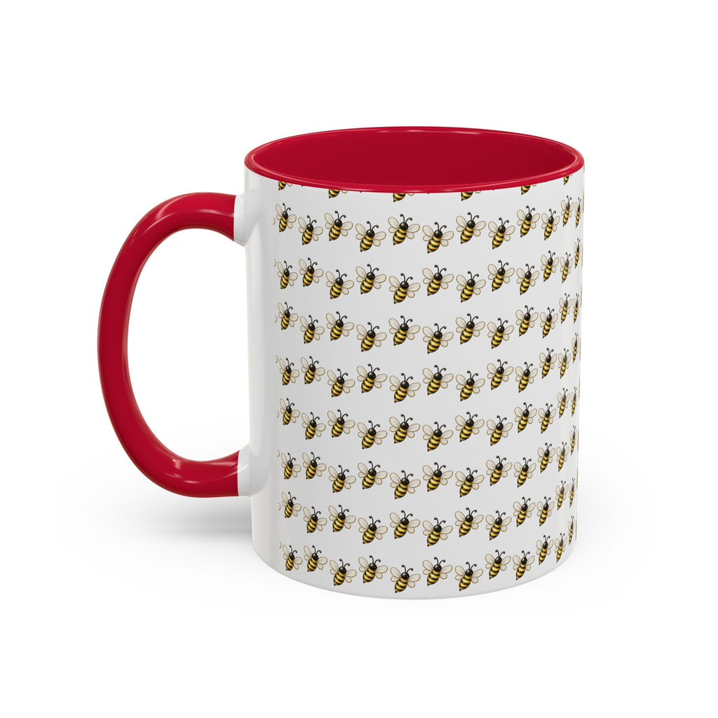 Honey Bee Pattern Mug | Ceramic Coffee Cup