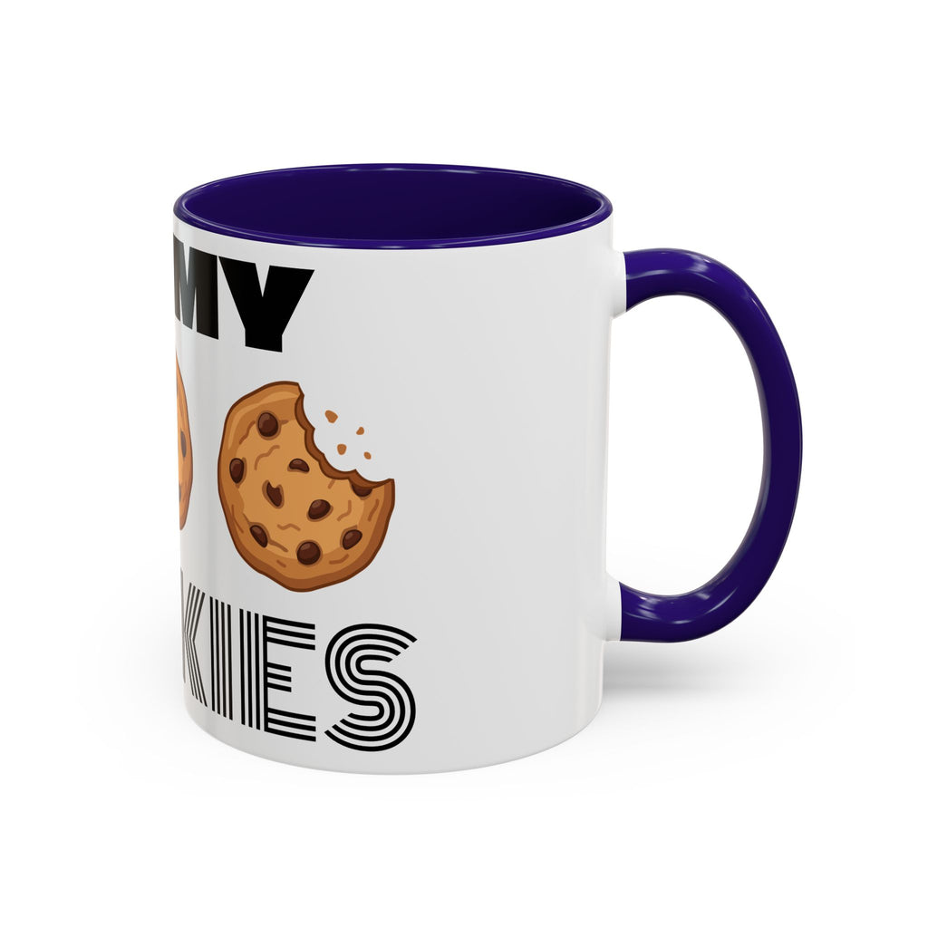 Eat My Cookies Mug | Chocolate Chip Cookie Illustration