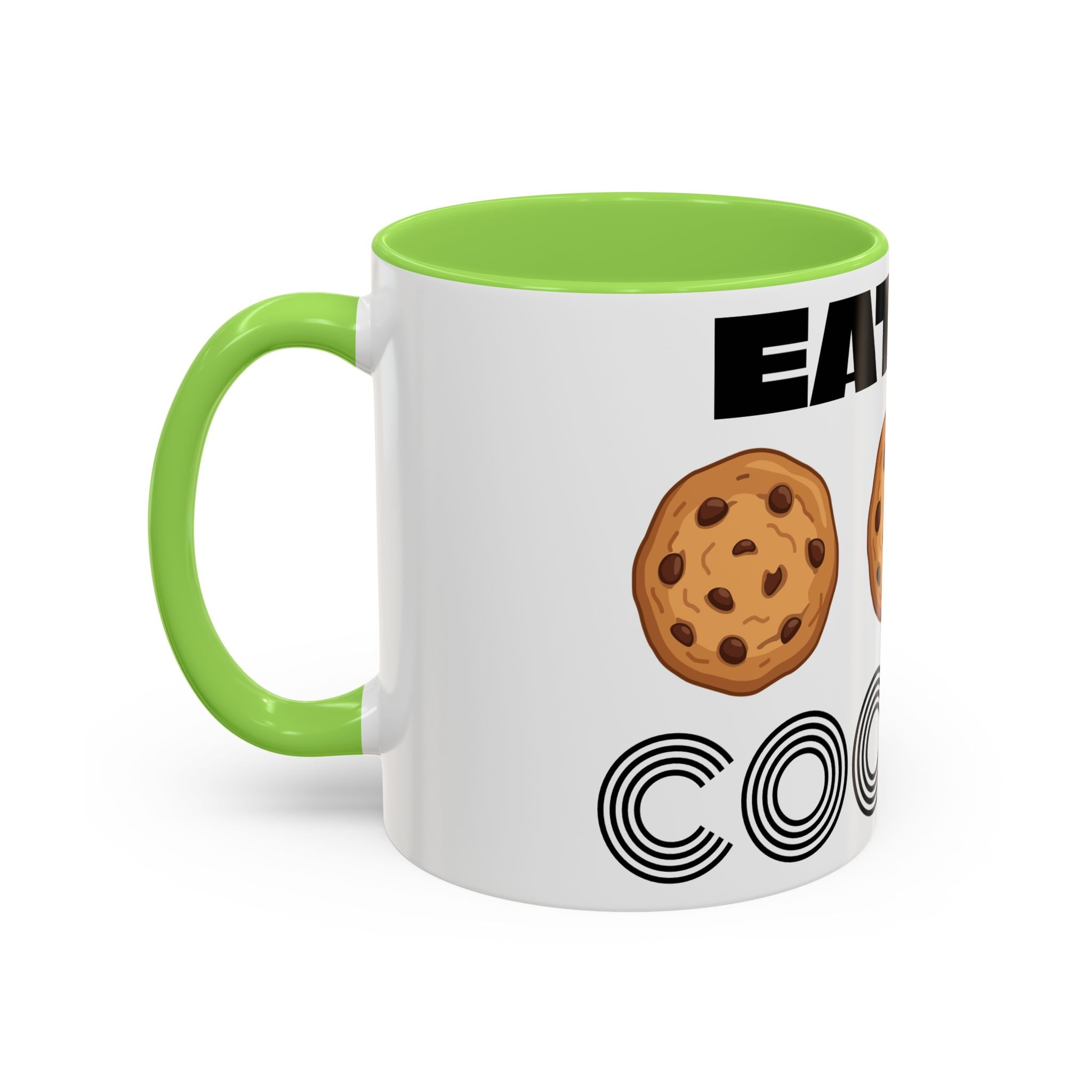 Eat My Cookies Mug | Chocolate Chip Cookie Illustration