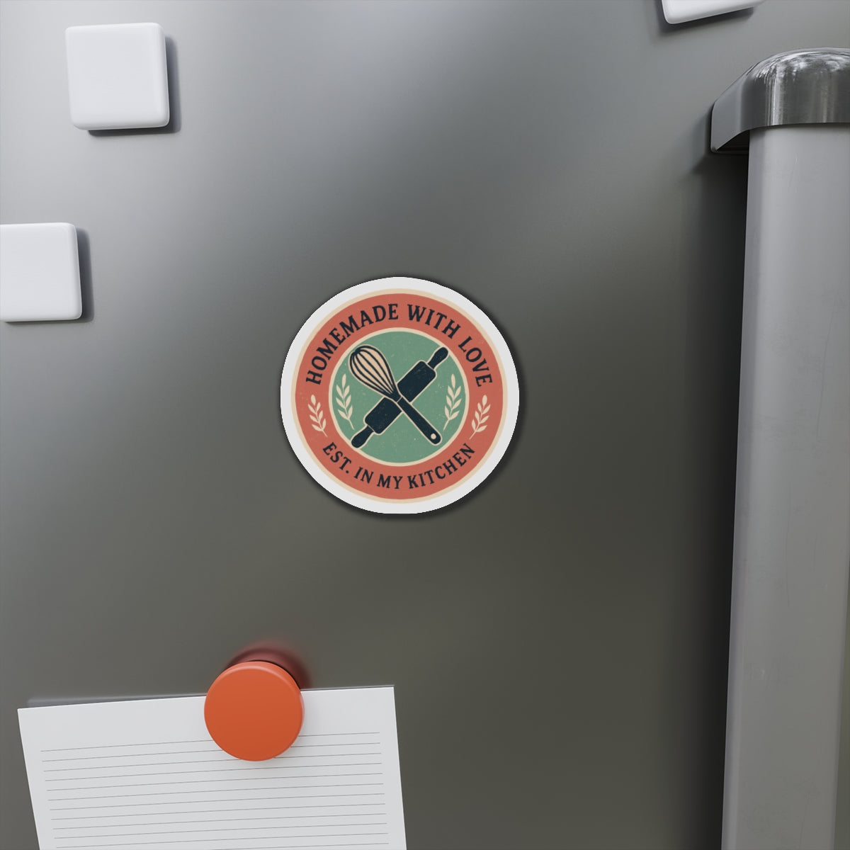 Homemade With Love | Die-Cut Magnet
