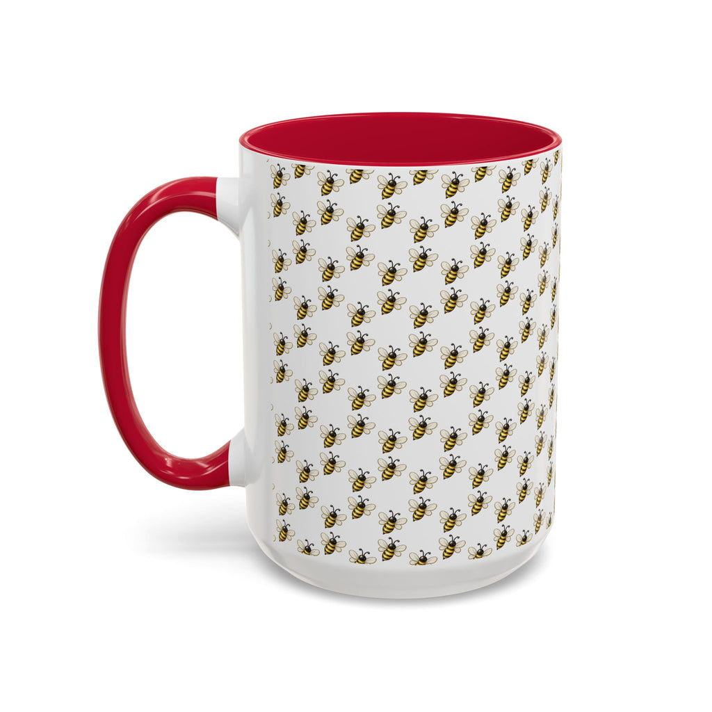 Honey Bee Pattern Mug | Ceramic Coffee Cup