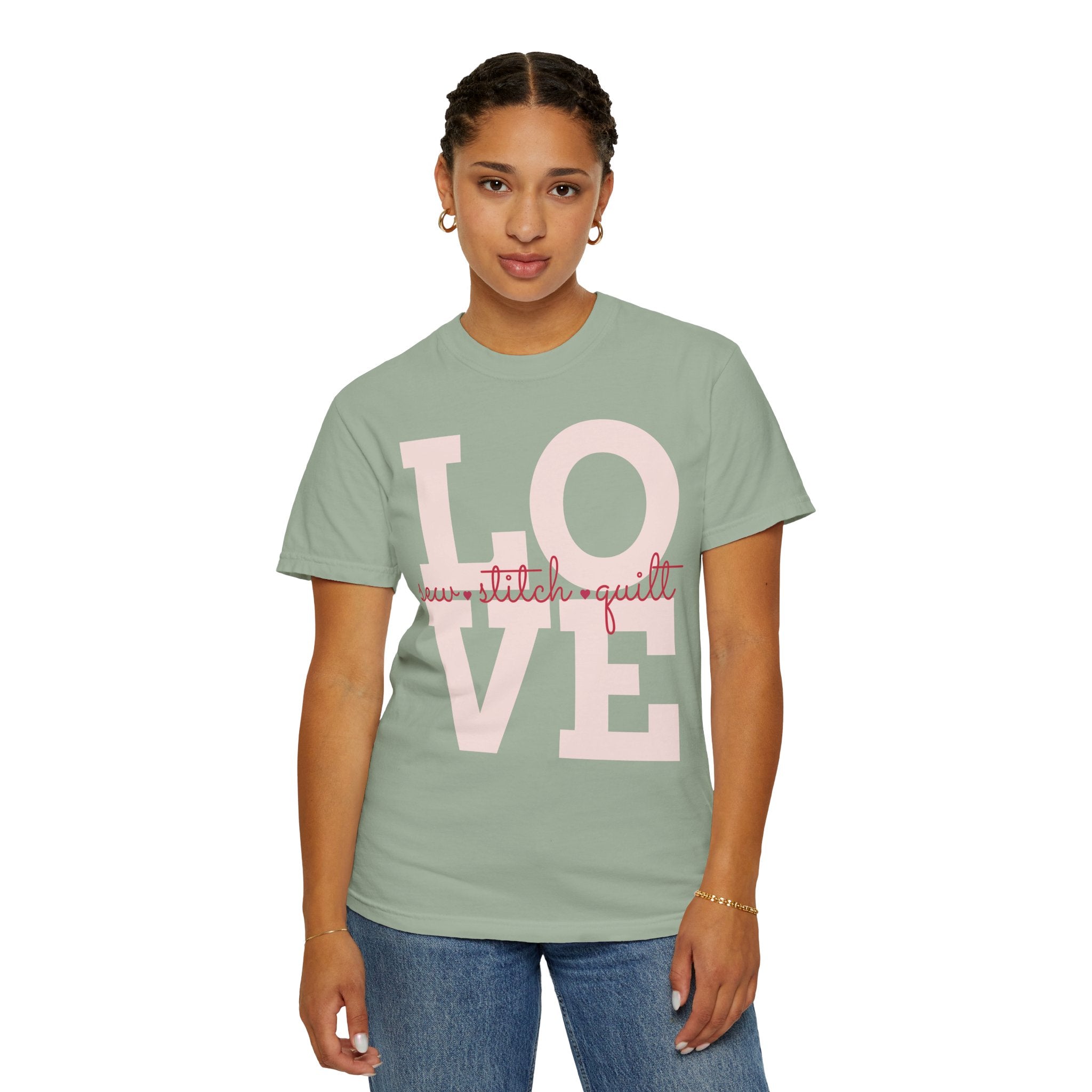 Sew Stitch Quilt Love | T-Shirt