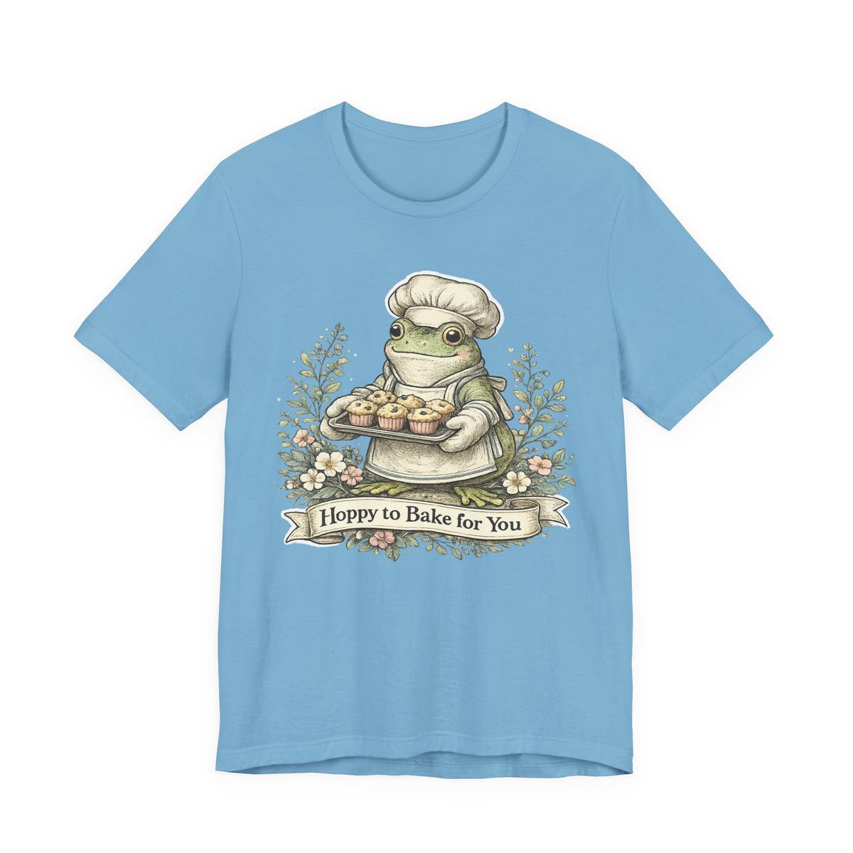 Hoppy to Bake for You Tee | Baking Illustration Shirt