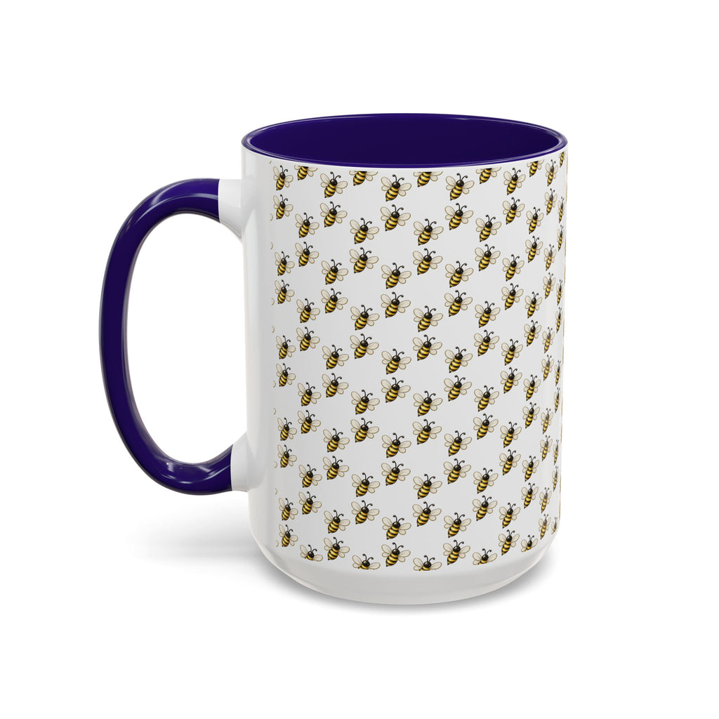 Honey Bee Pattern Mug | Ceramic Coffee Cup