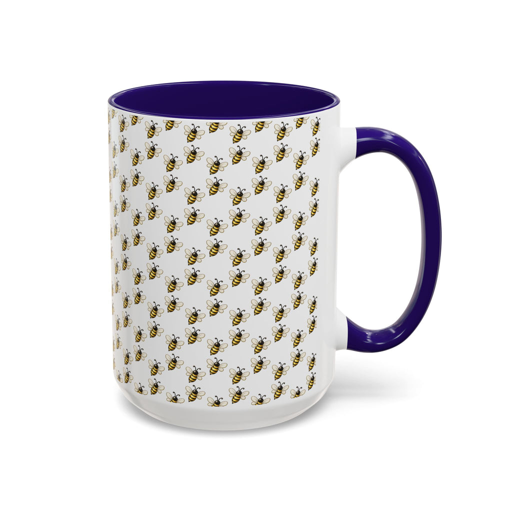 Honey Bee Pattern Mug | Ceramic Coffee Cup