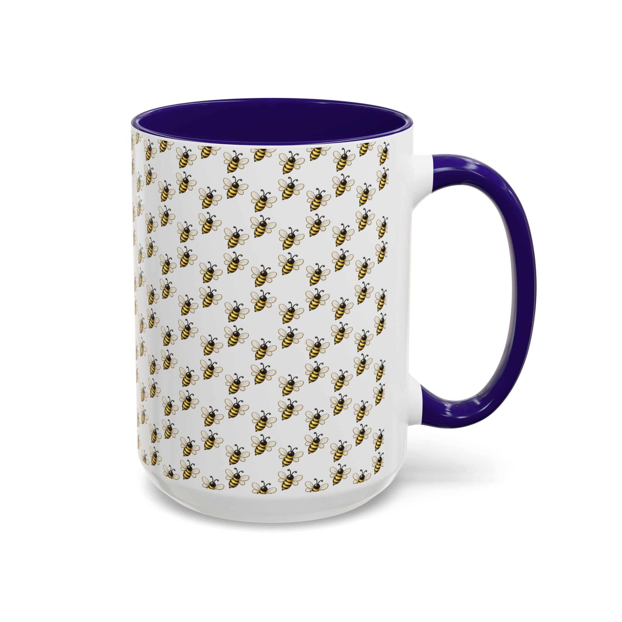 Honey Bee Pattern Mug | Ceramic Coffee Cup