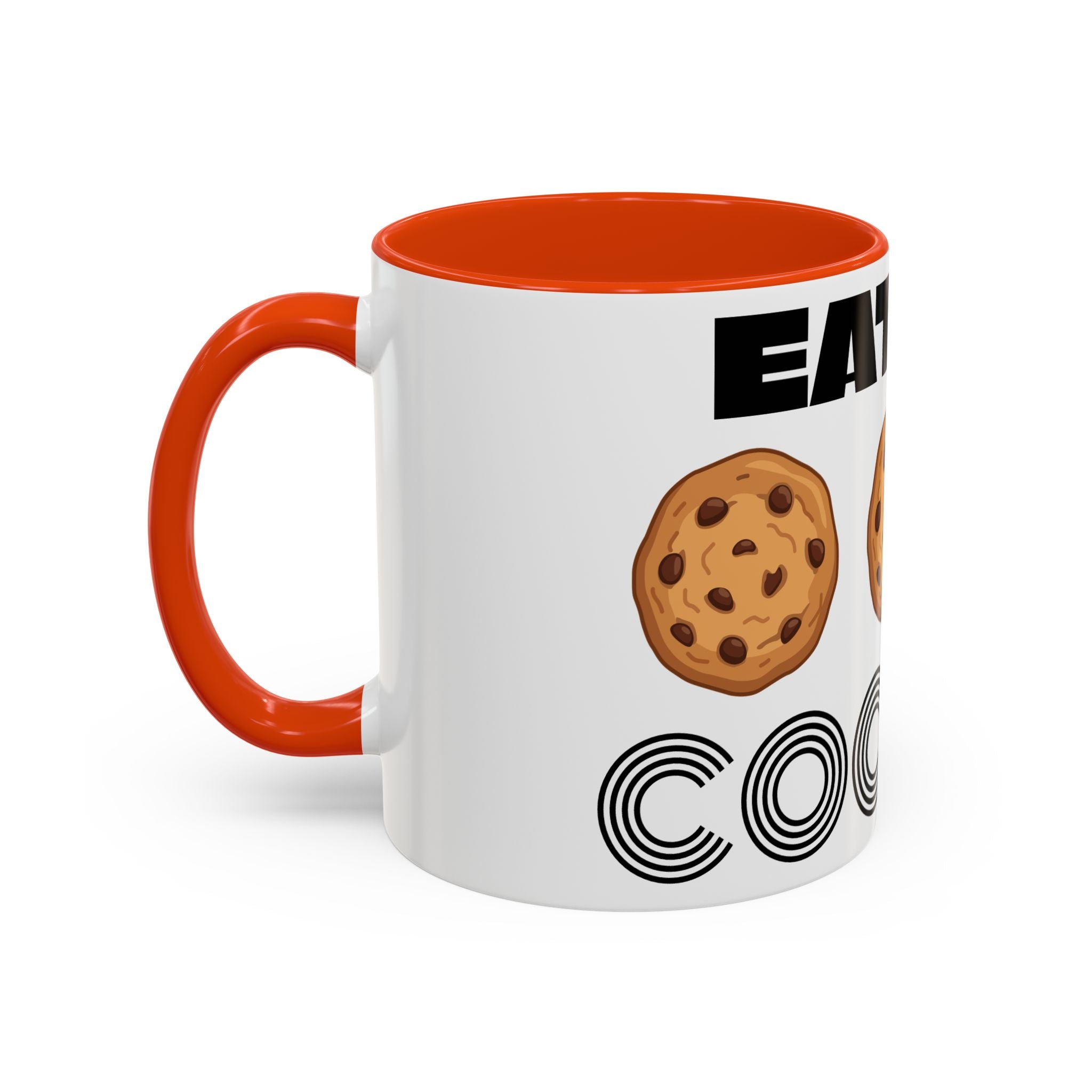 Eat My Cookies Mug | Chocolate Chip Cookie Illustration