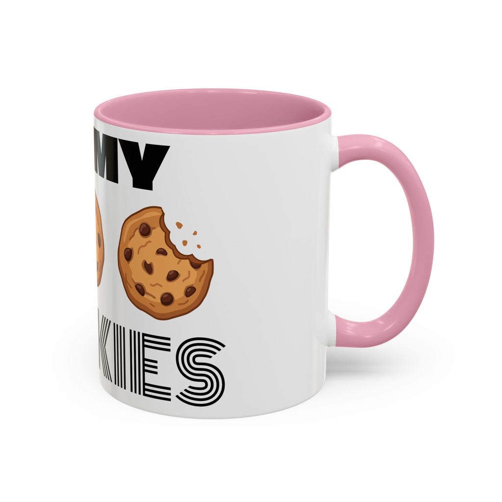 Eat My Cookies Mug | Chocolate Chip Cookie Illustration