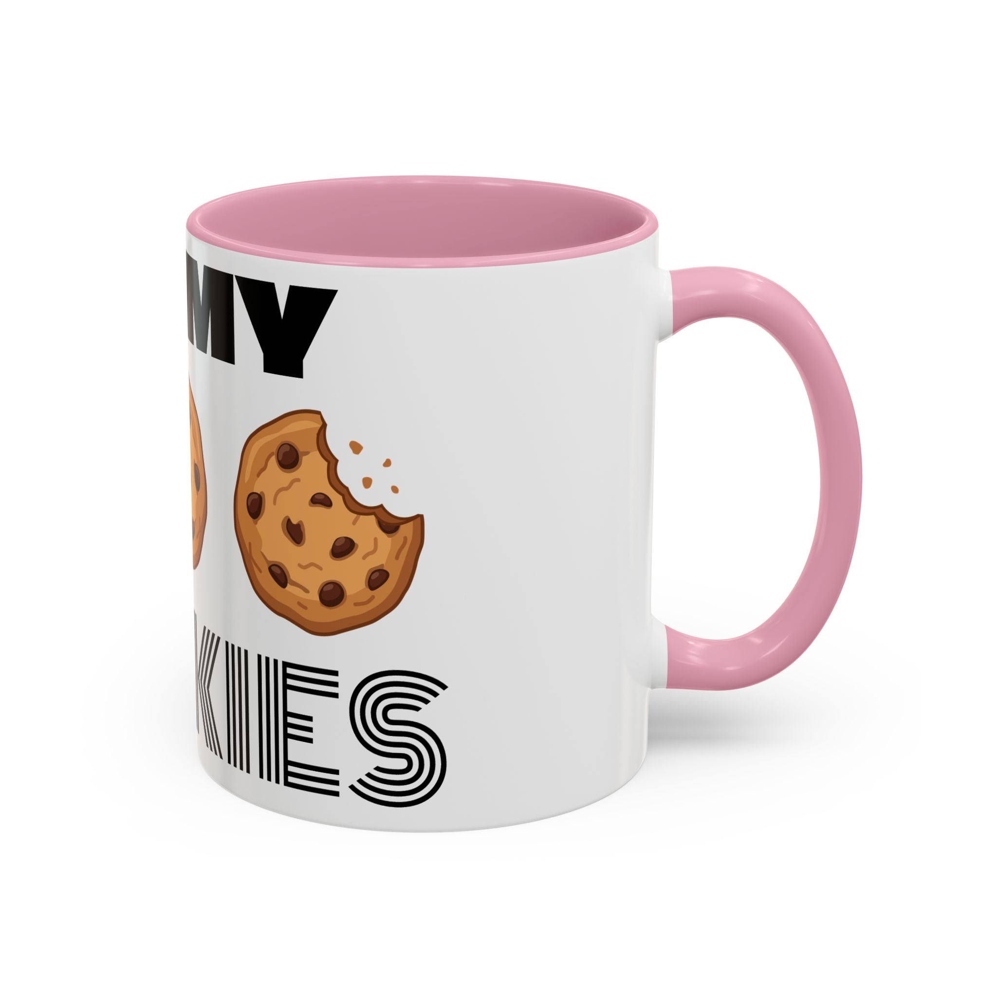Eat My Cookies Mug | Chocolate Chip Cookie Illustration