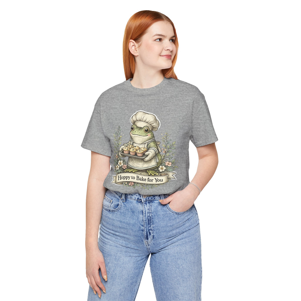 Hoppy to Bake for You Tee | Baking Illustration Shirt