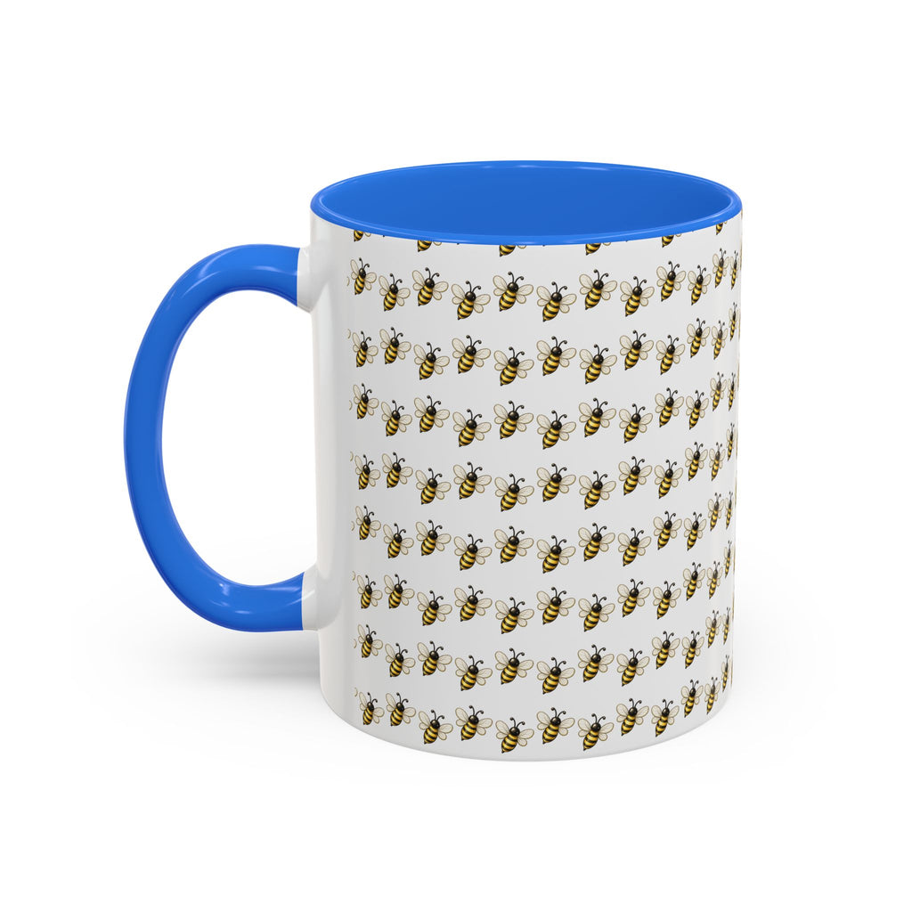 Honey Bee Pattern Mug | Ceramic Coffee Cup