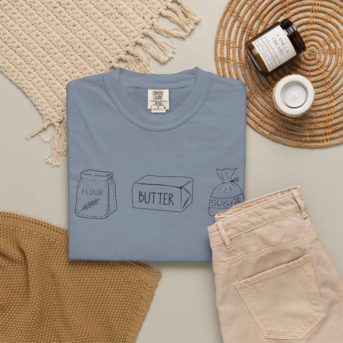 Doodles: Milk • Butter • Bread Illustrated T-Shirt