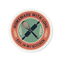 Homemade With Love | Die-Cut Magnet