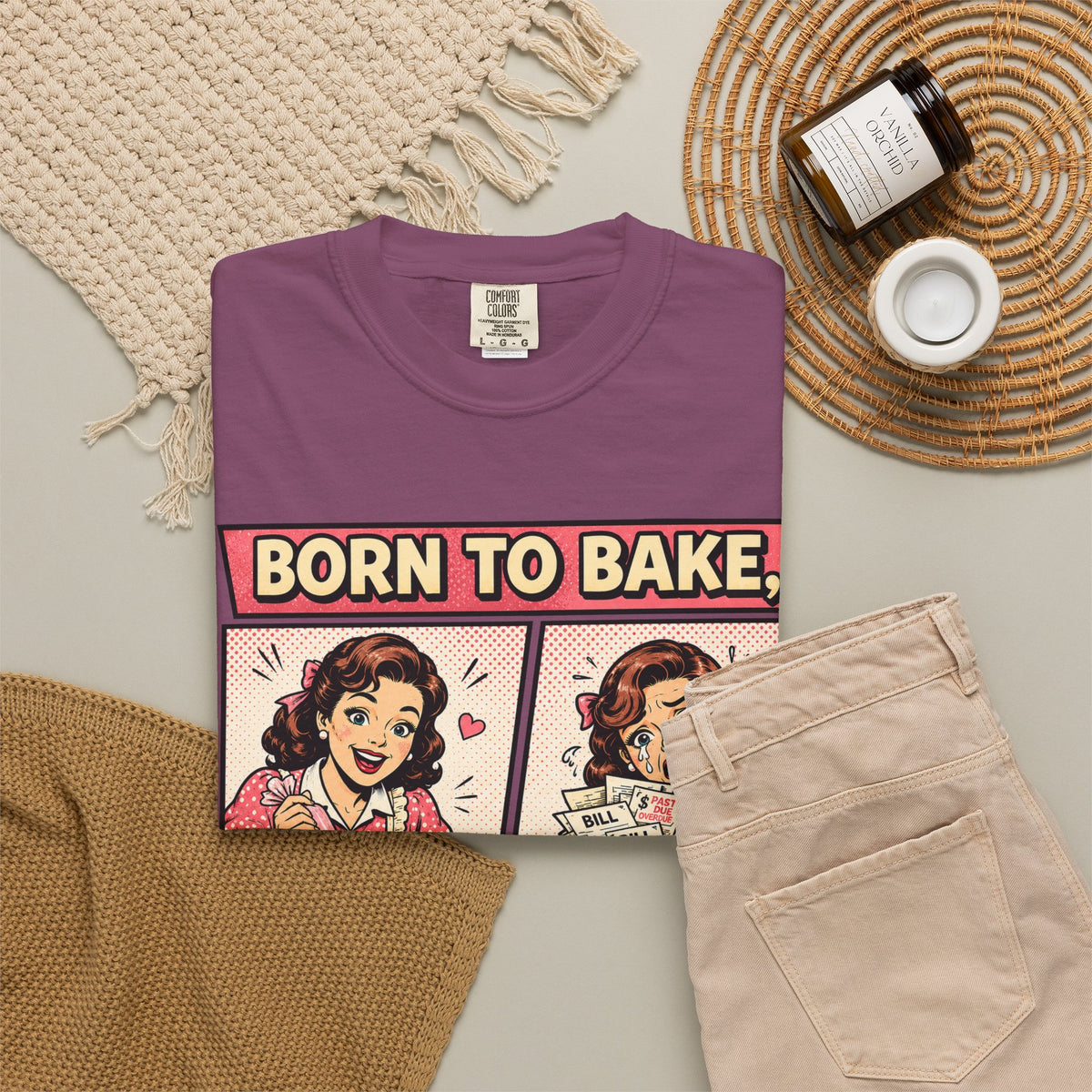 Born to Bake, Forced to Adult T-Shirt