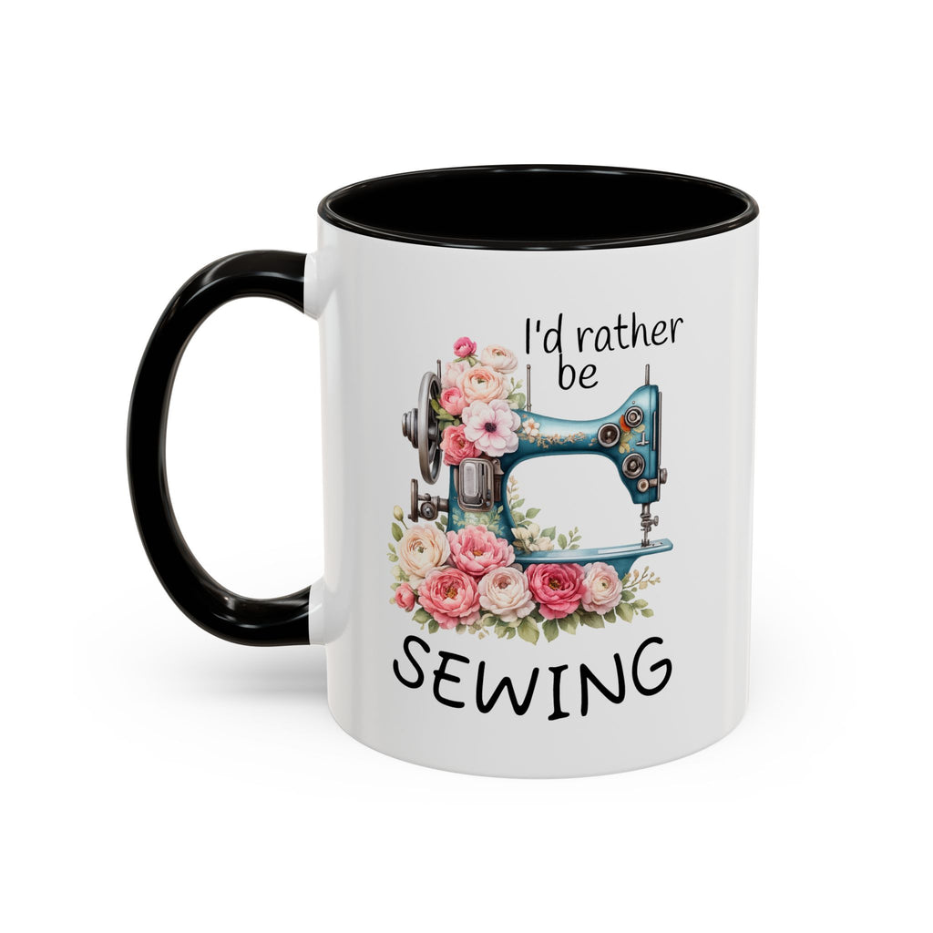 Colorful Camper Van Illustration Mug | Ceramic