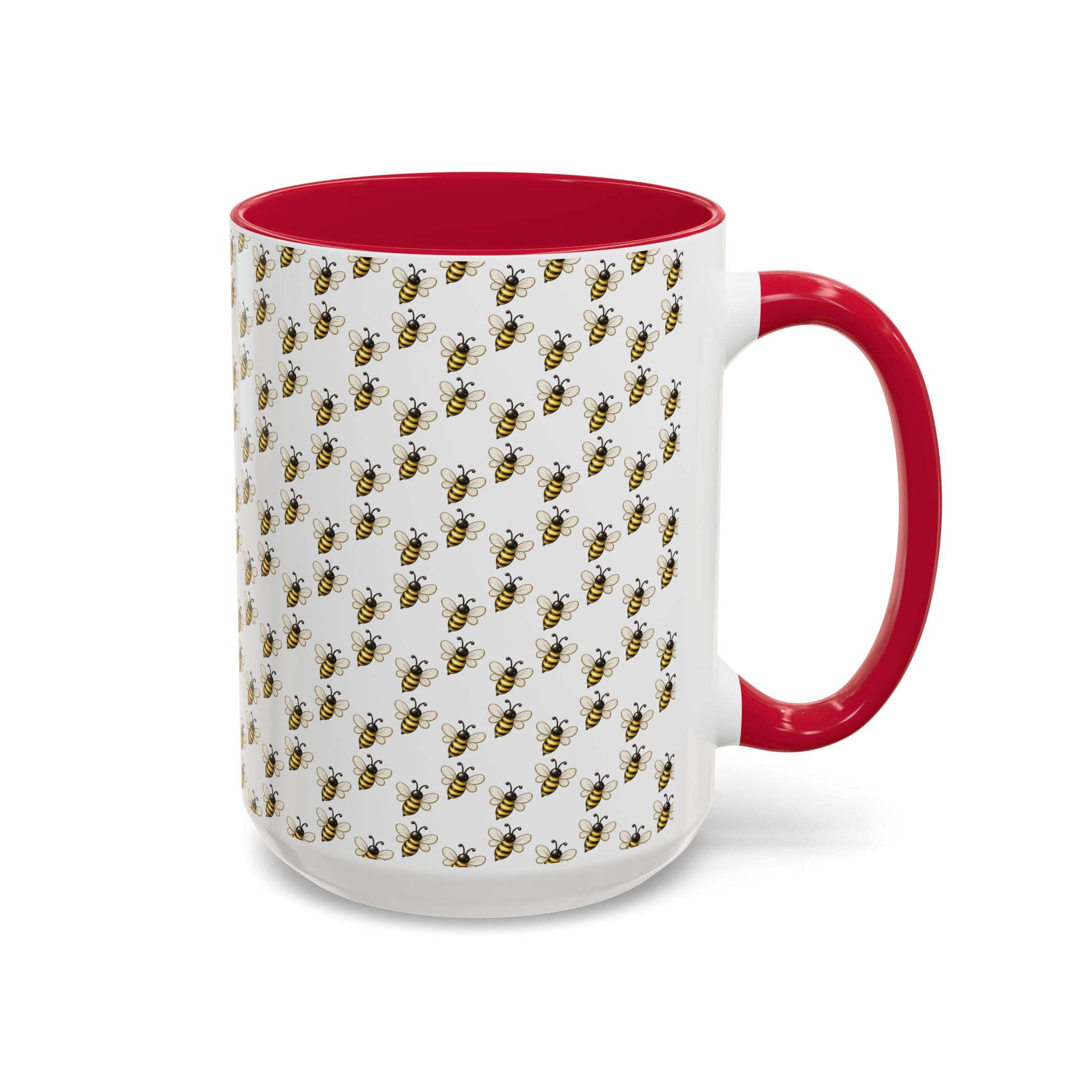 Honey Bee Pattern Mug | Ceramic Coffee Cup