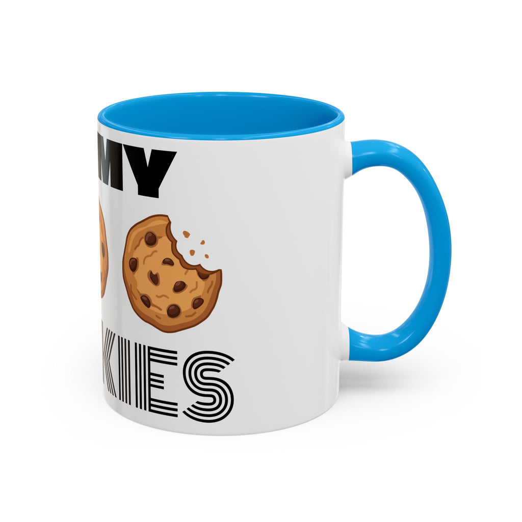 Eat My Cookies Mug | Chocolate Chip Cookie Illustration
