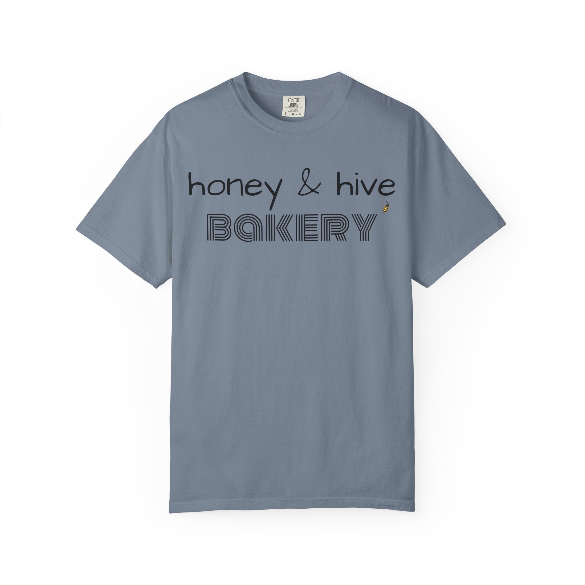 Honey & Hive Bakery T-shirt | Retro Script Logo
