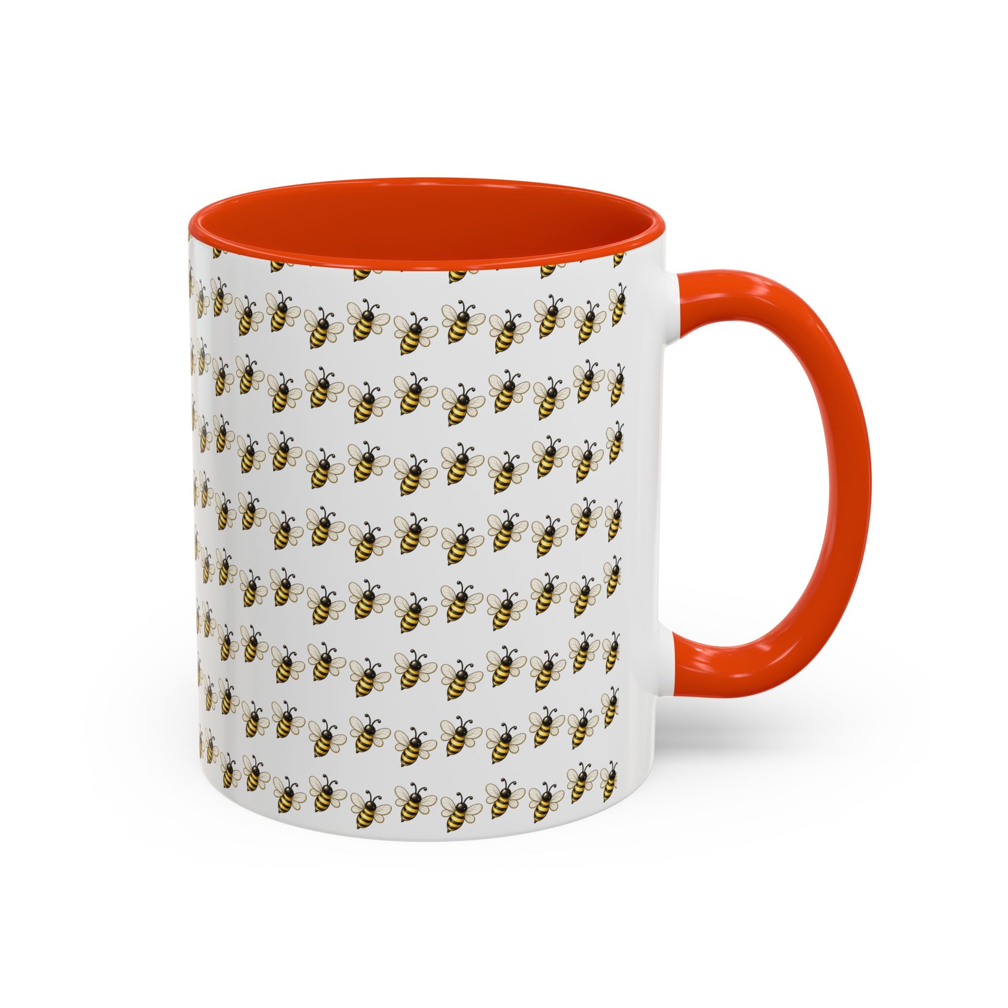 Honey Bee Pattern Mug | Ceramic Coffee Cup