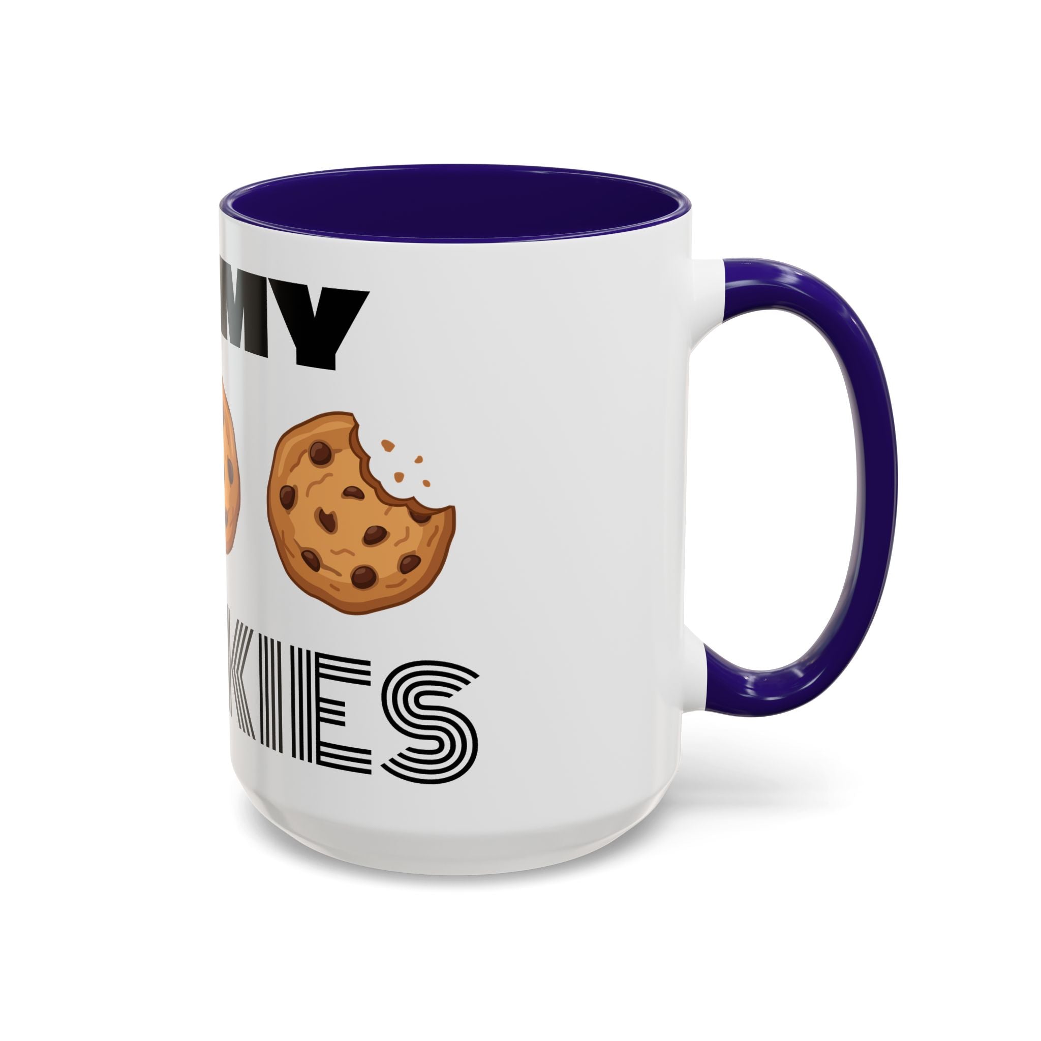 Eat My Cookies Mug | Chocolate Chip Cookie Illustration