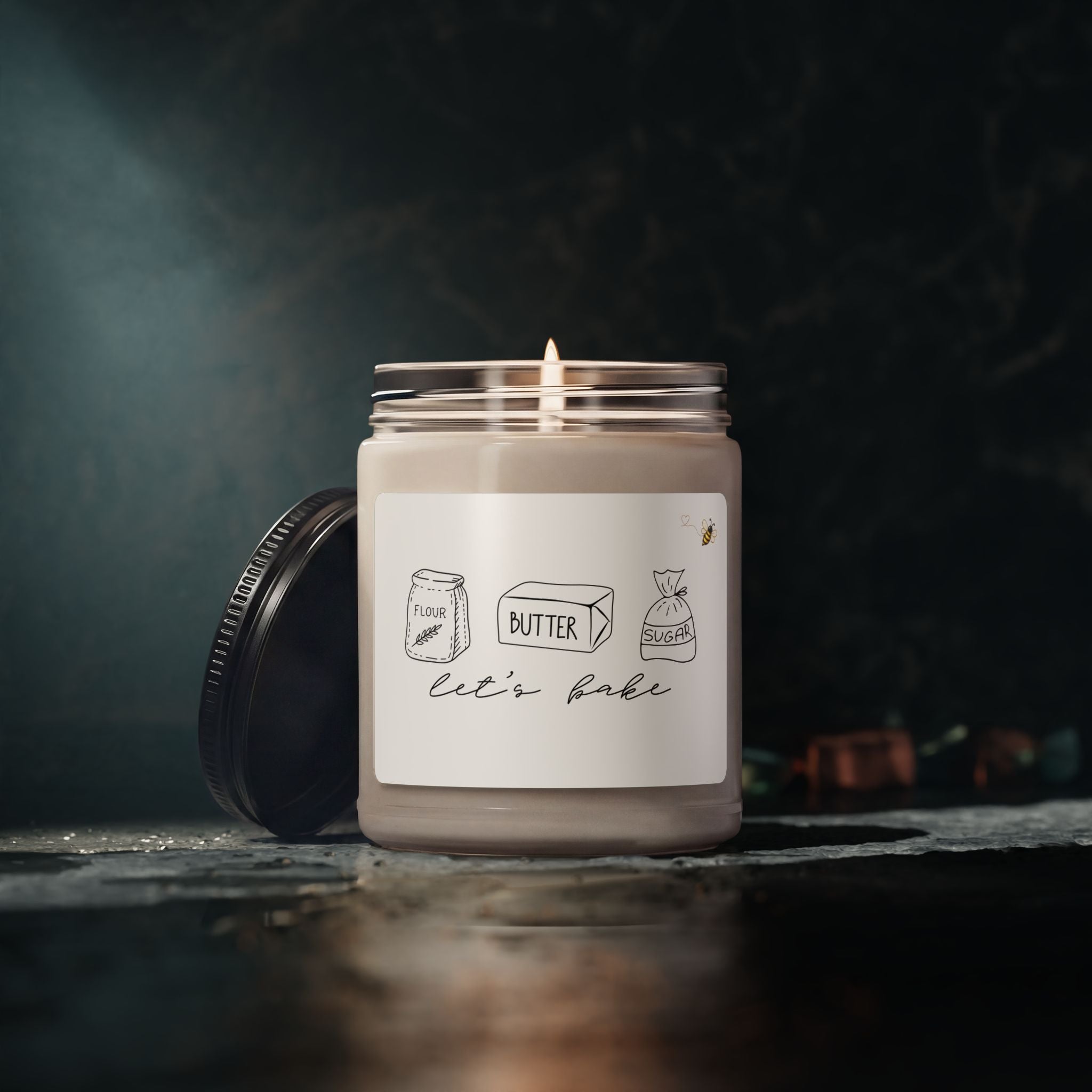 let's bake candle | 9oz soy jar