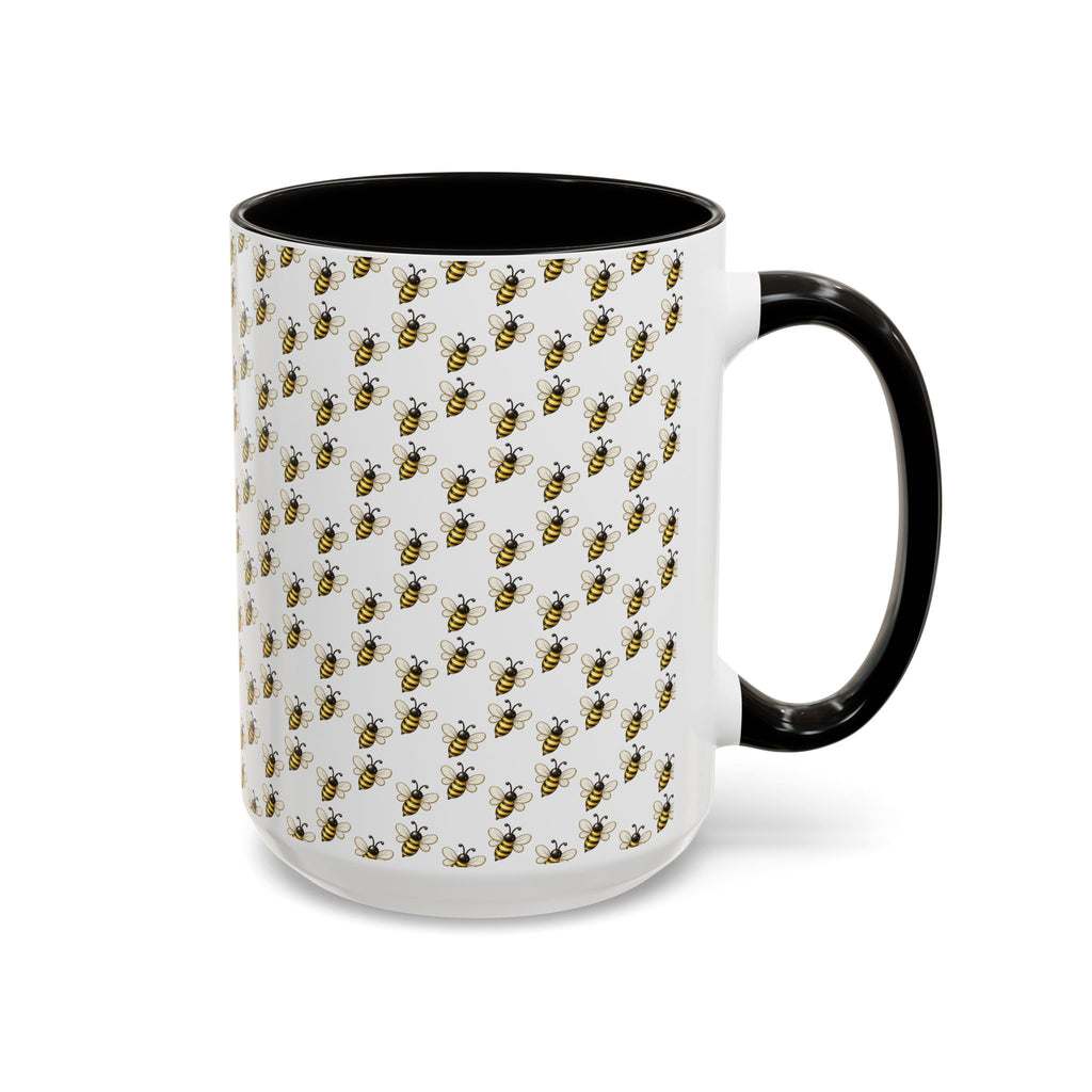 Honey Bee Pattern Mug | Ceramic Coffee Cup