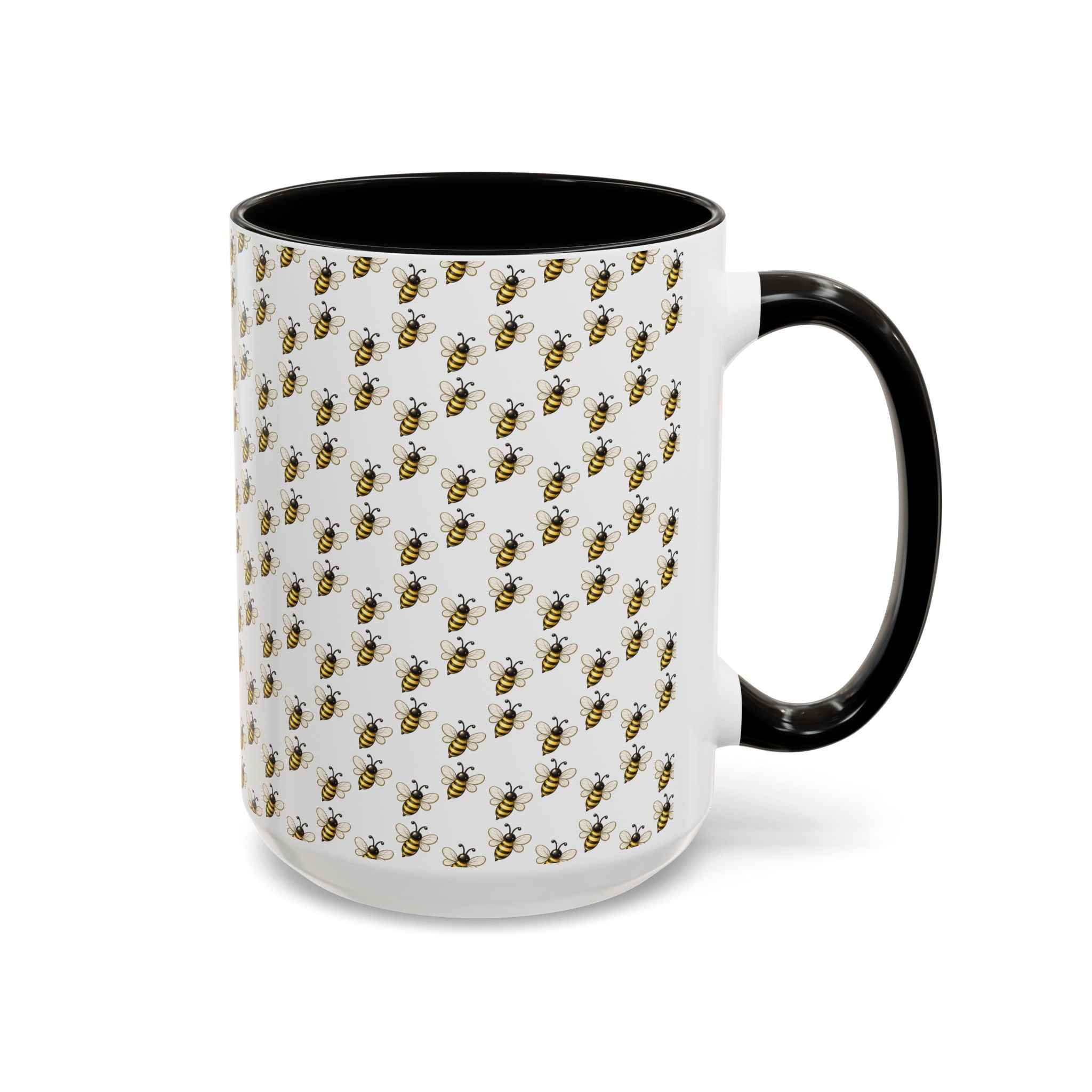 Honey Bee Pattern Mug | Ceramic Coffee Cup