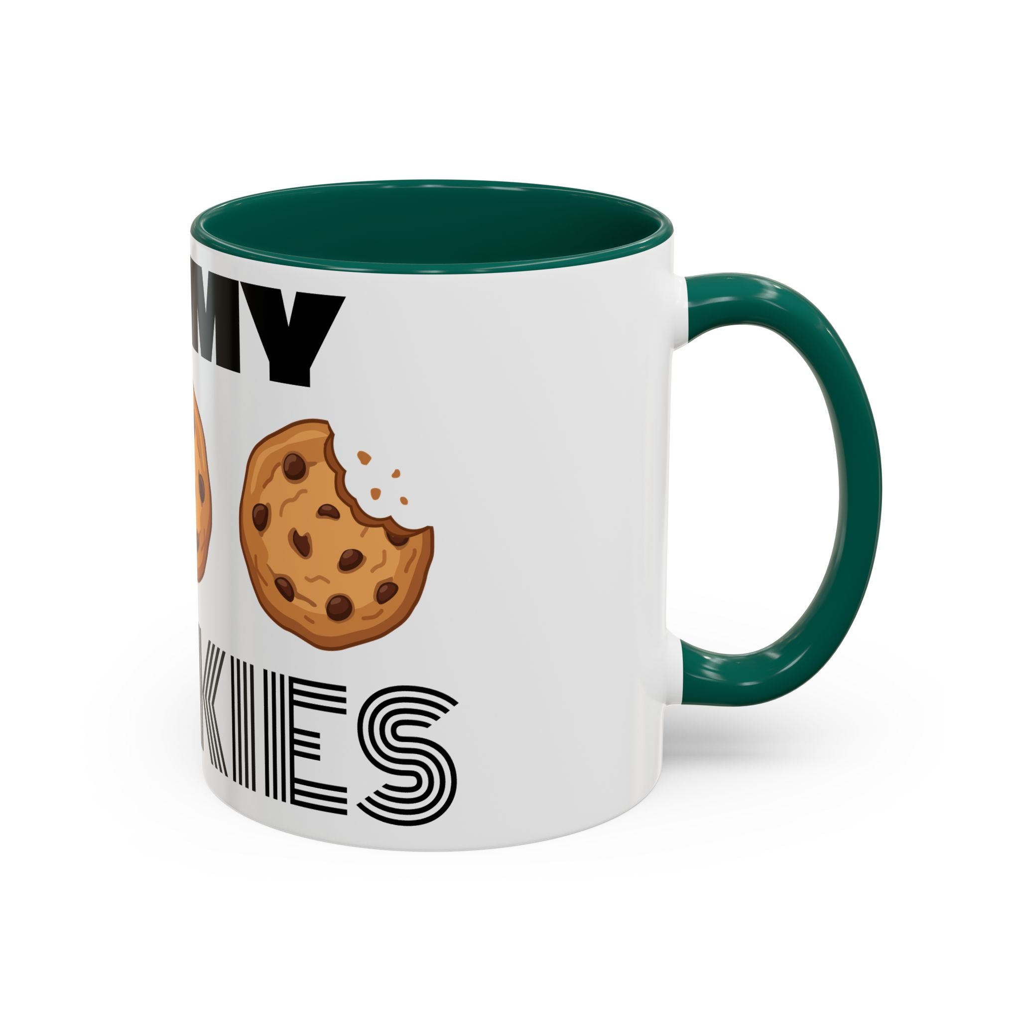 Eat My Cookies Mug | Chocolate Chip Cookie Illustration