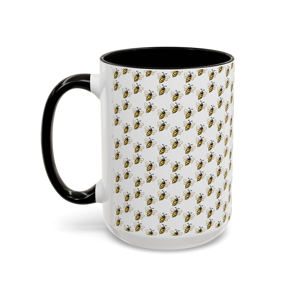 Honey Bee Pattern Mug | Ceramic Coffee Cup