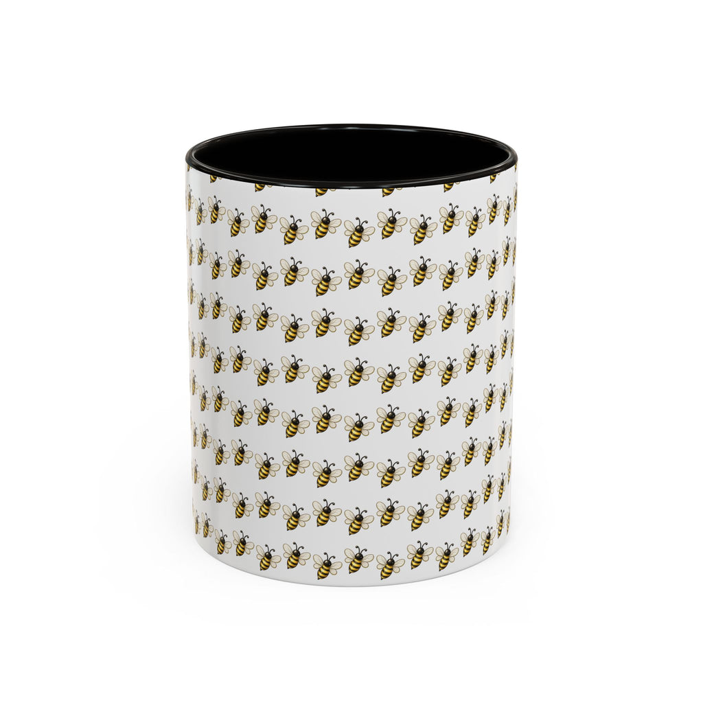 Honey Bee Pattern Mug | Ceramic Coffee Cup