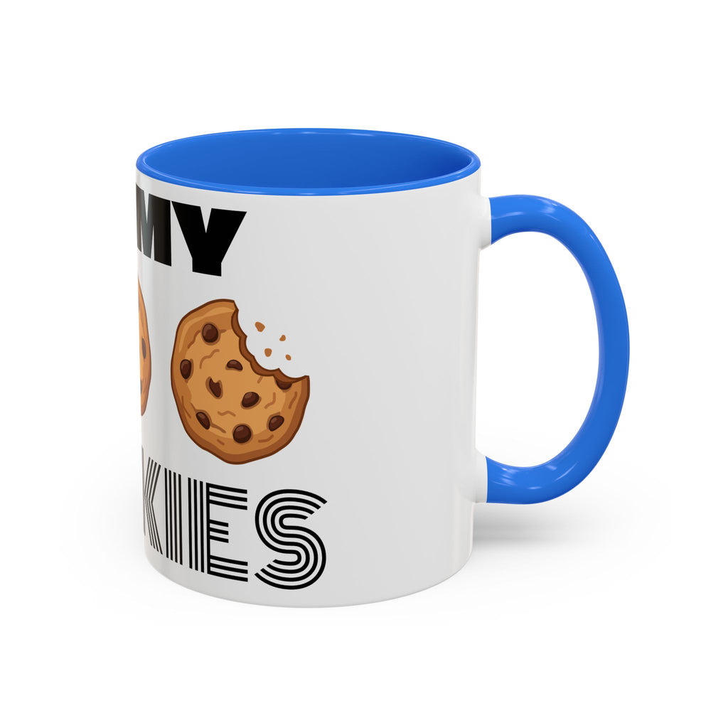 Eat My Cookies Mug | Chocolate Chip Cookie Illustration